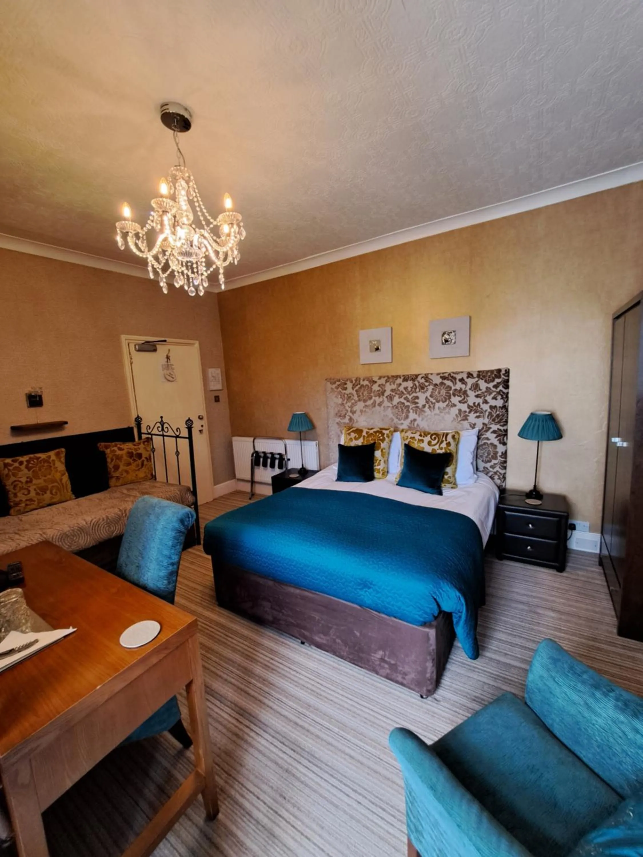 Bed in The Ambassador Townhouse