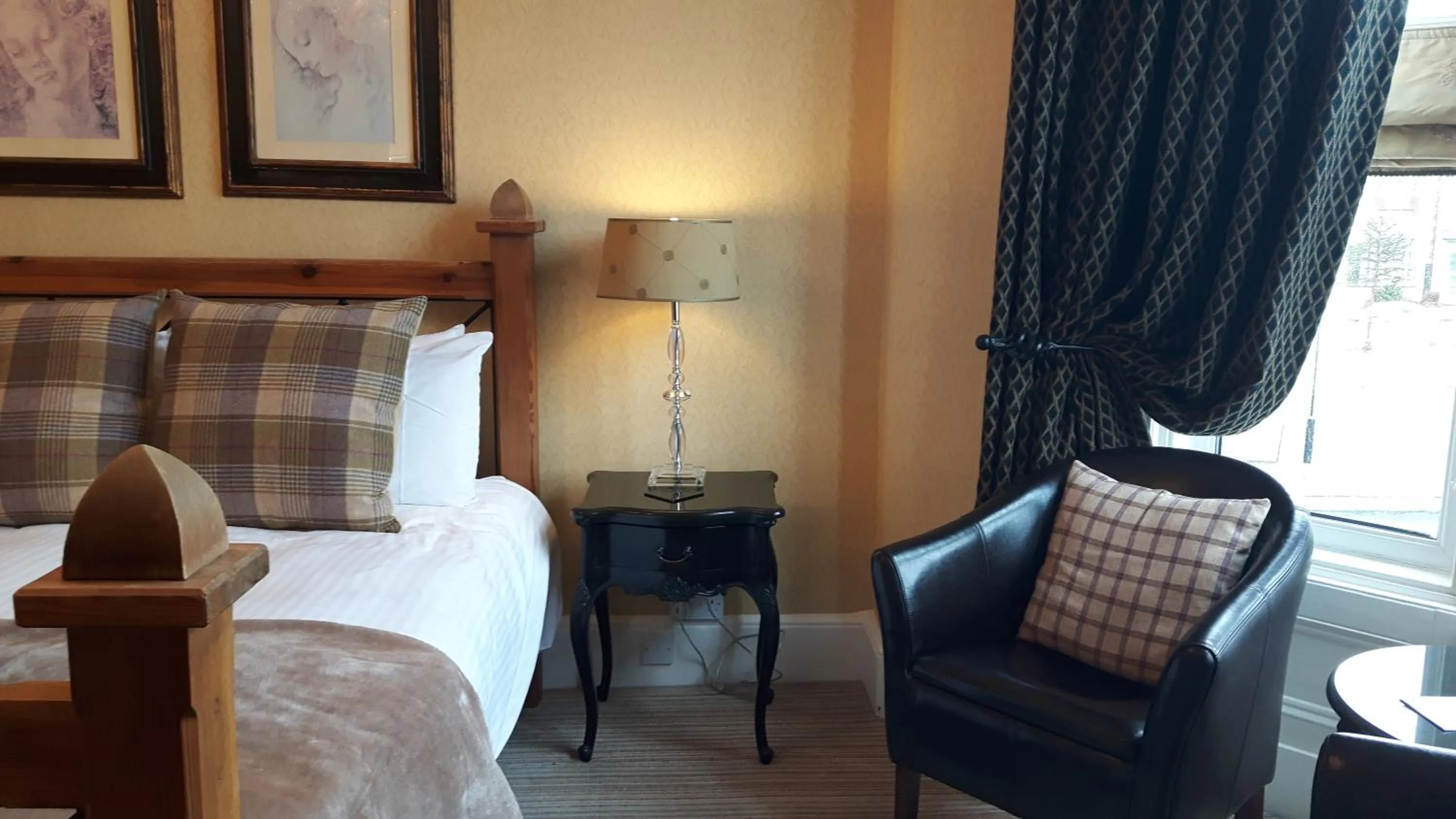 Bed in The Ambassador Townhouse