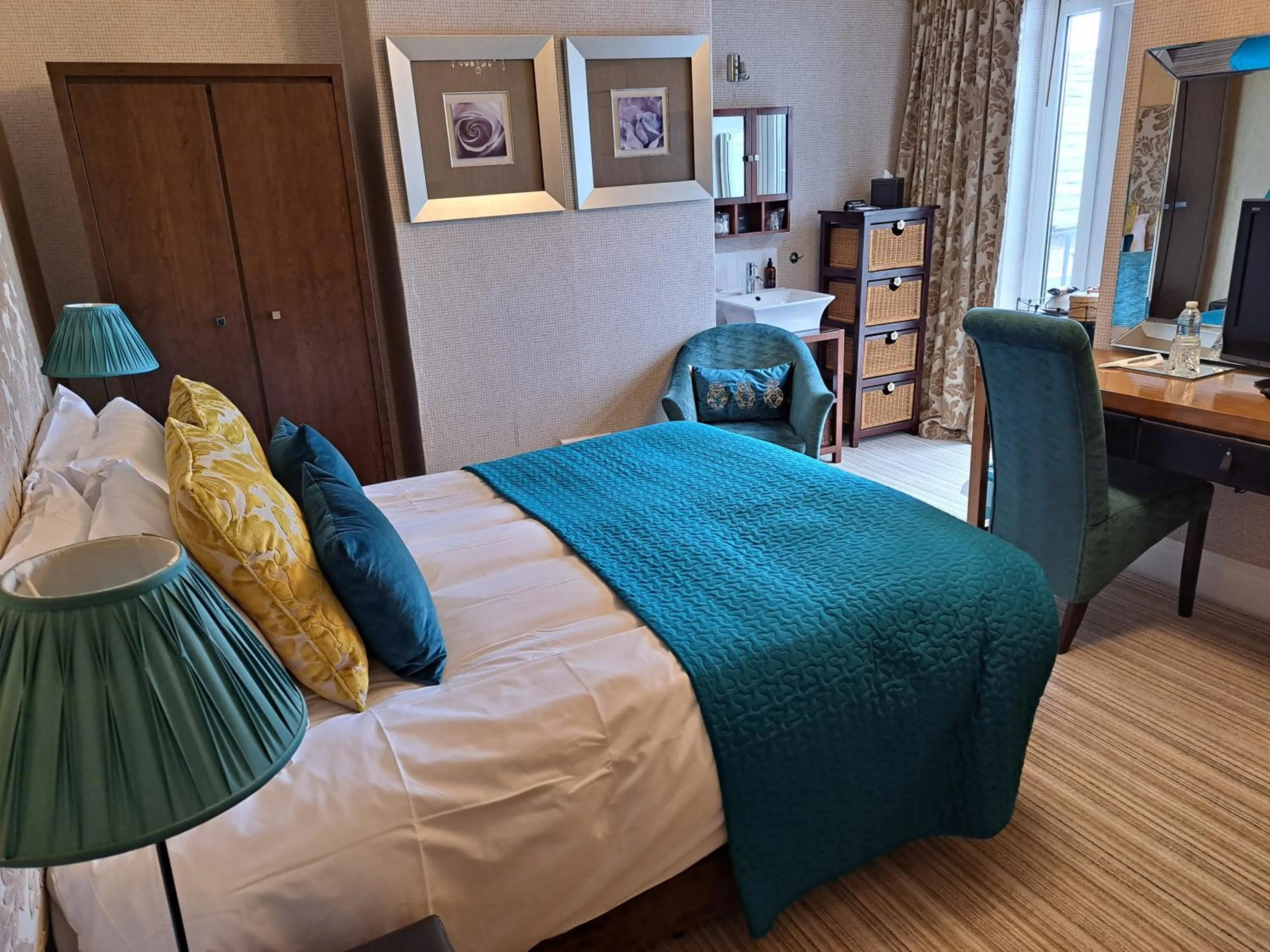 Bed in The Ambassador Townhouse