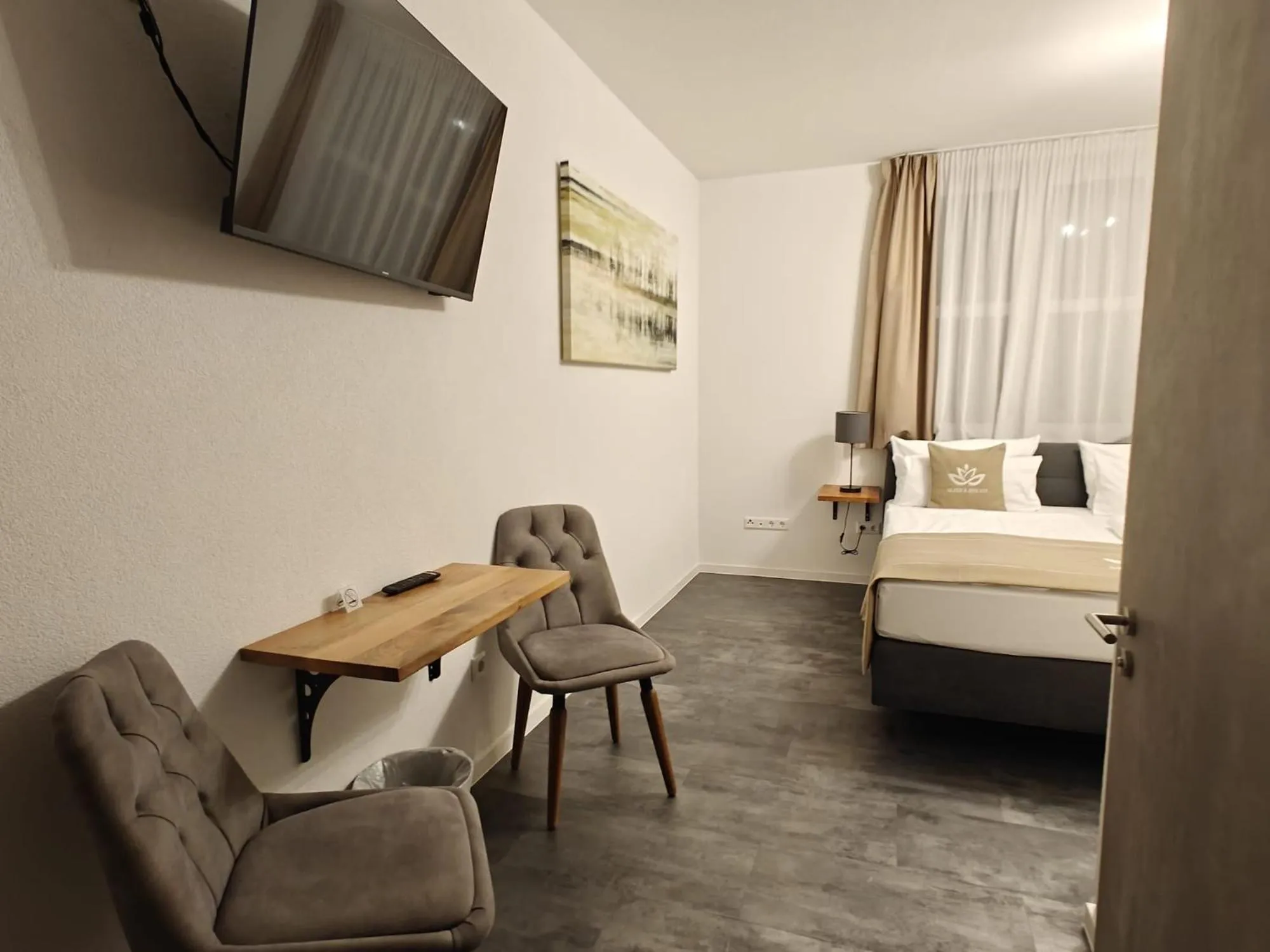 Bed in Hotel Sleep & Dream Nähe Europa Park und Rulantica