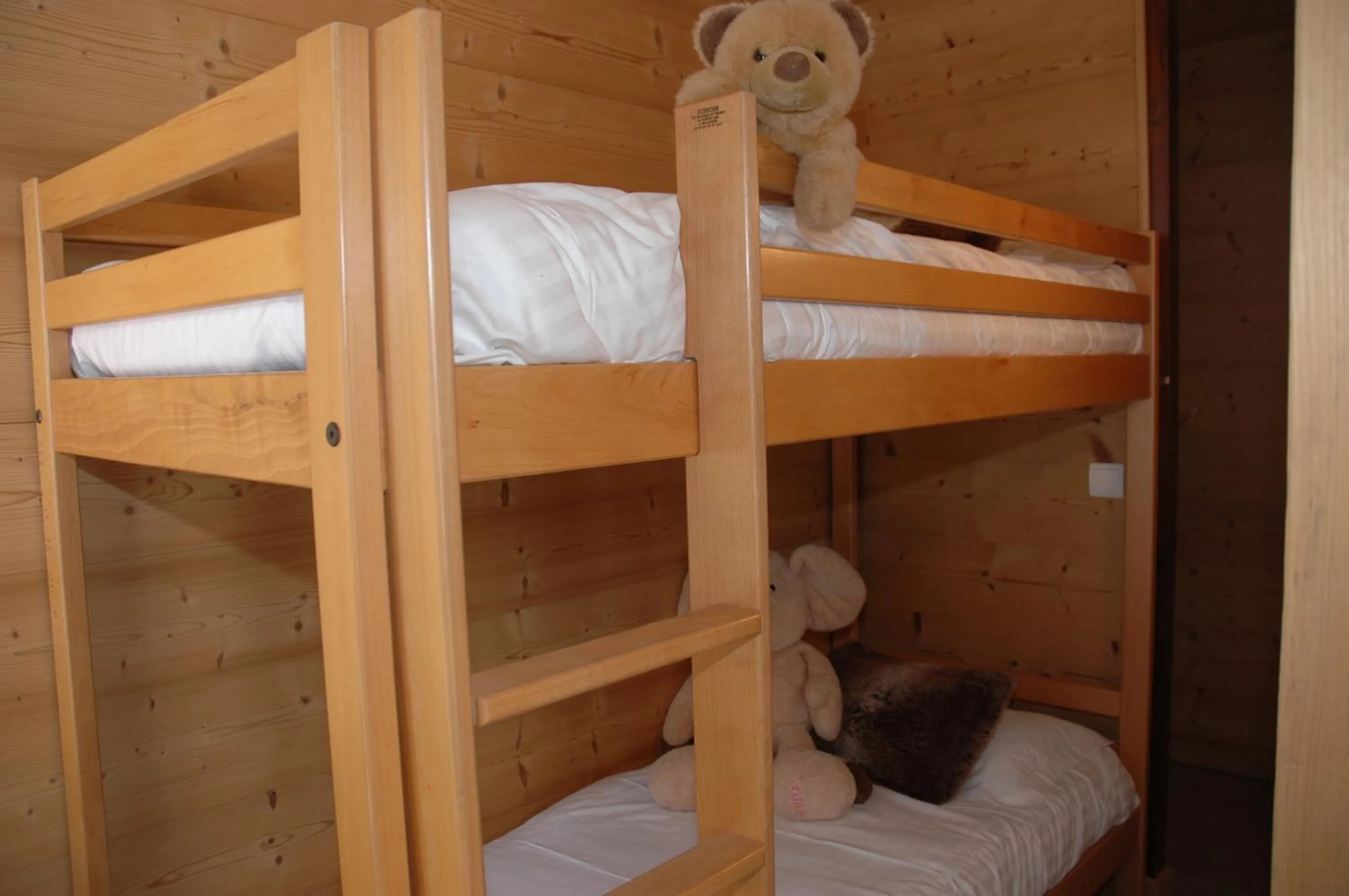bunk bed, Bed in Chalet-Hôtel La Chemenaz
