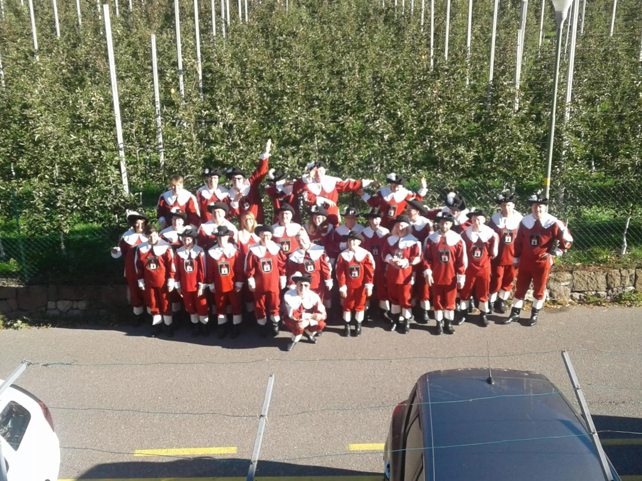 group of guests in Residence Bichler