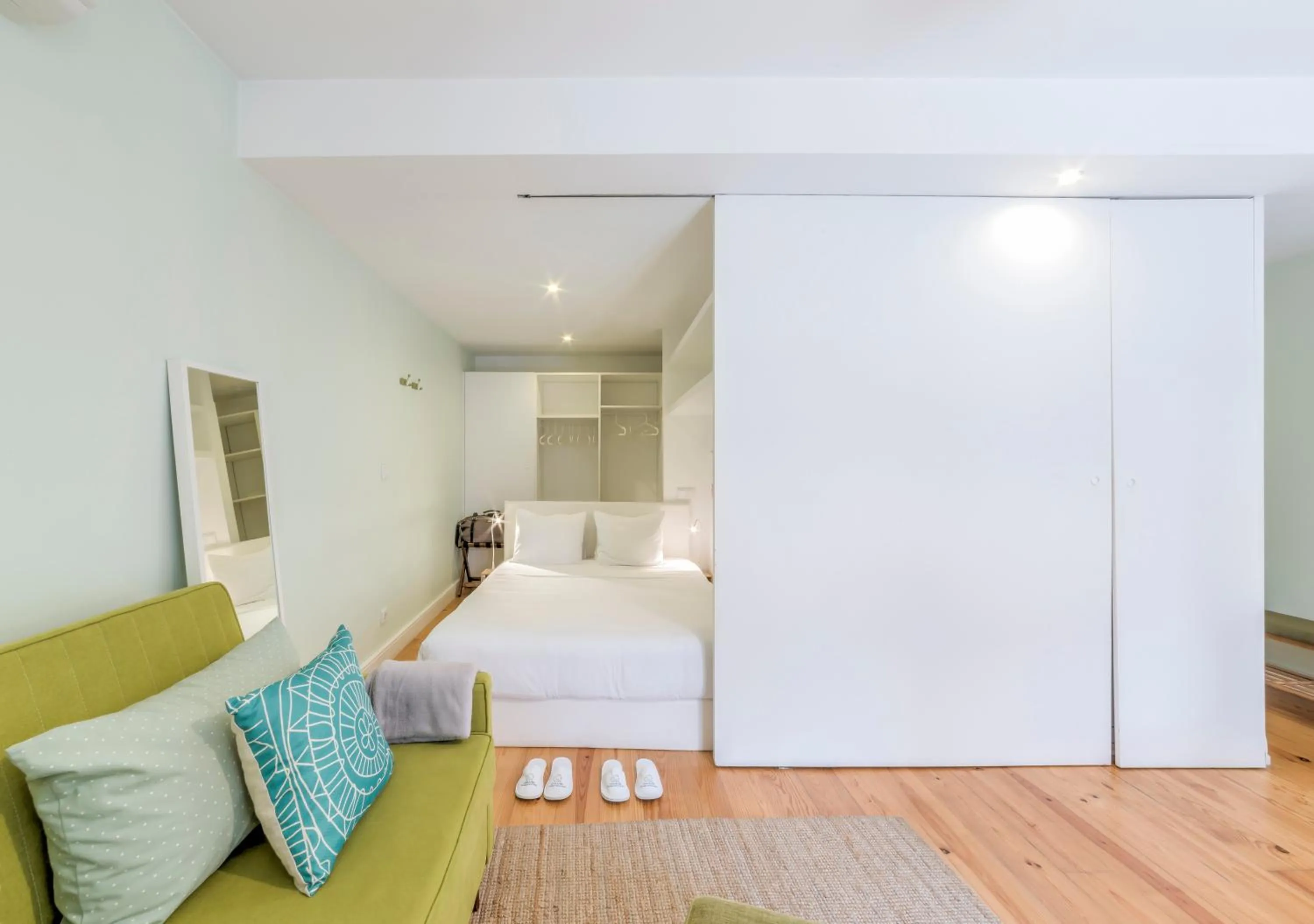 Photo of the whole room, Bed in Look At Me - Serviced Lofts & Studios