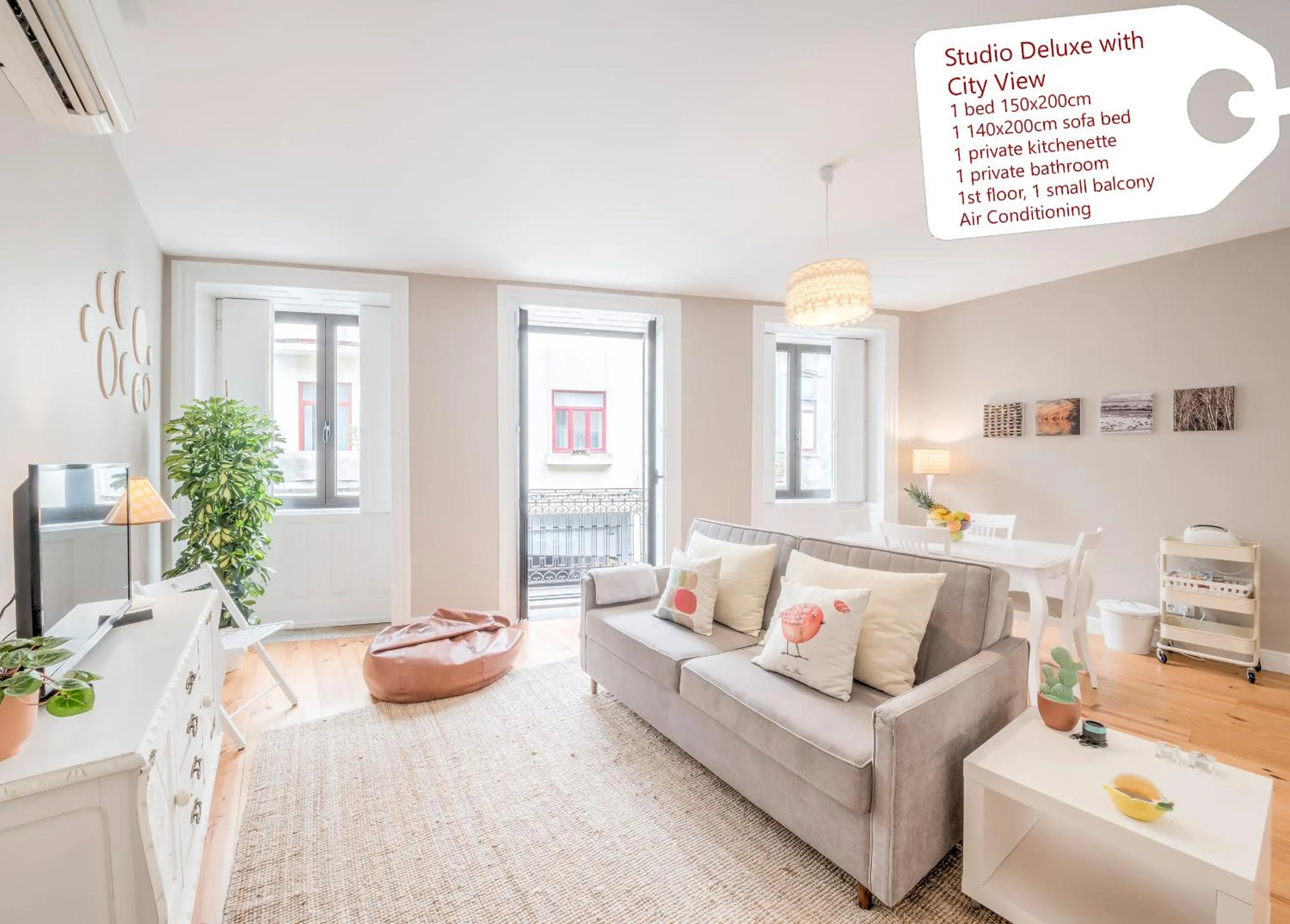 Living room in Look At Me - Serviced Lofts & Studios