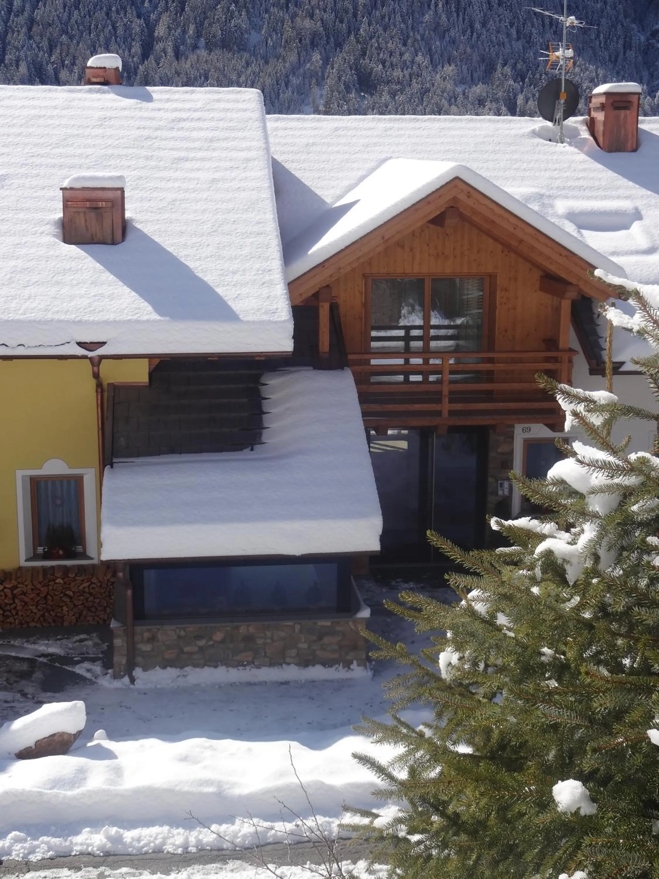 Property building in Chalet Residence Alpinflair