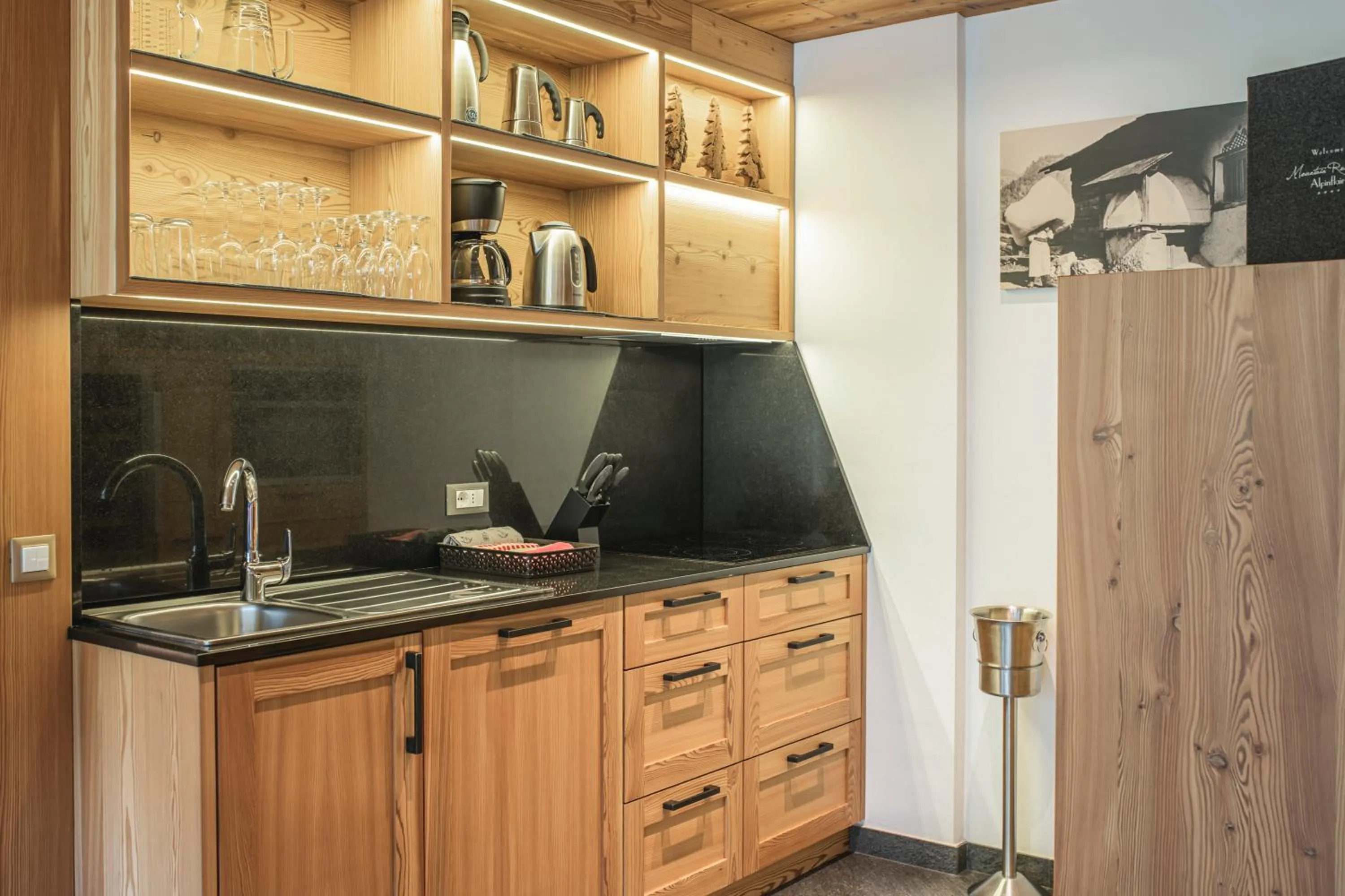 kitchen in Chalet Residence Alpinflair