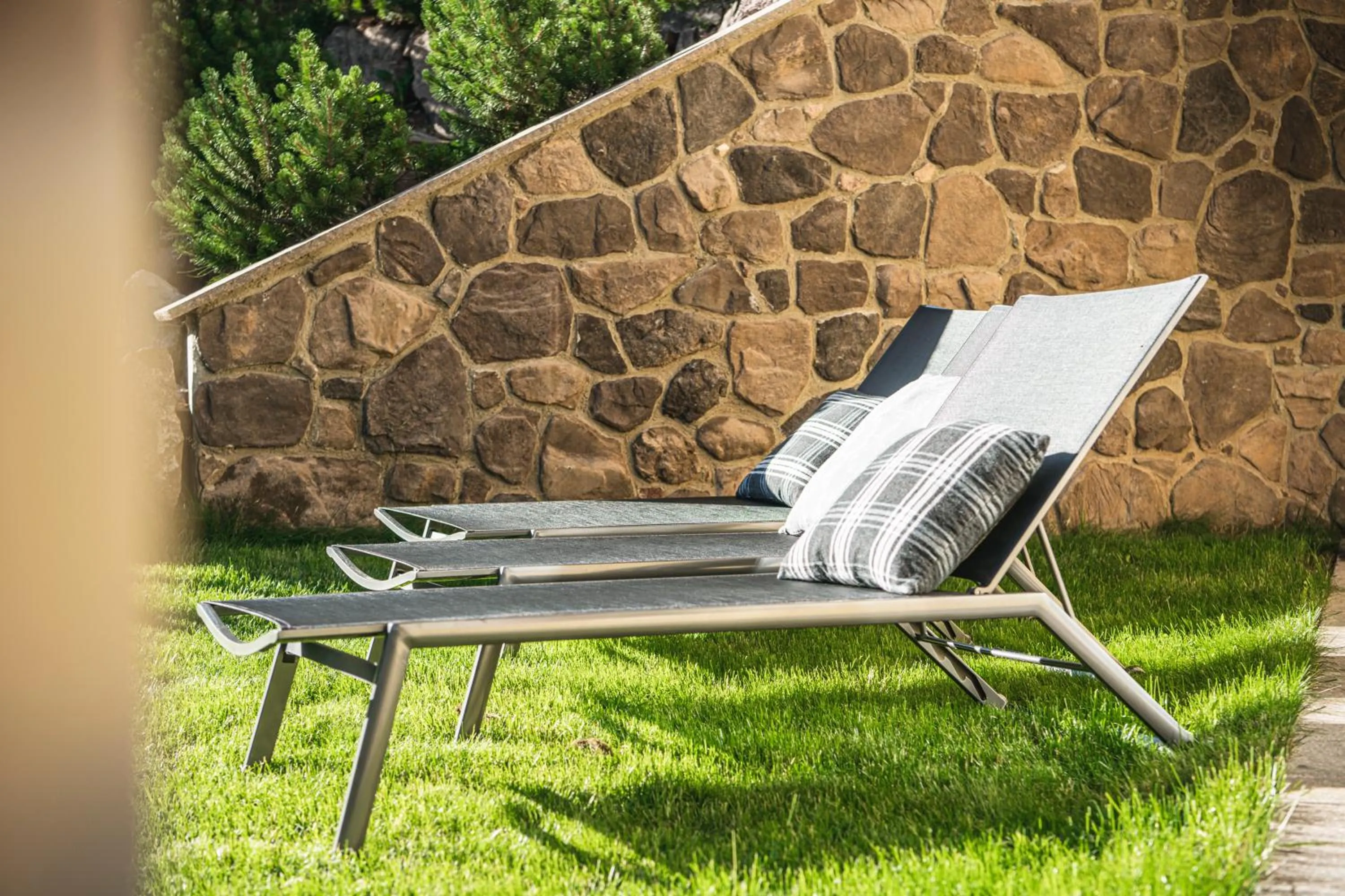 Garden in Chalet Residence Alpinflair