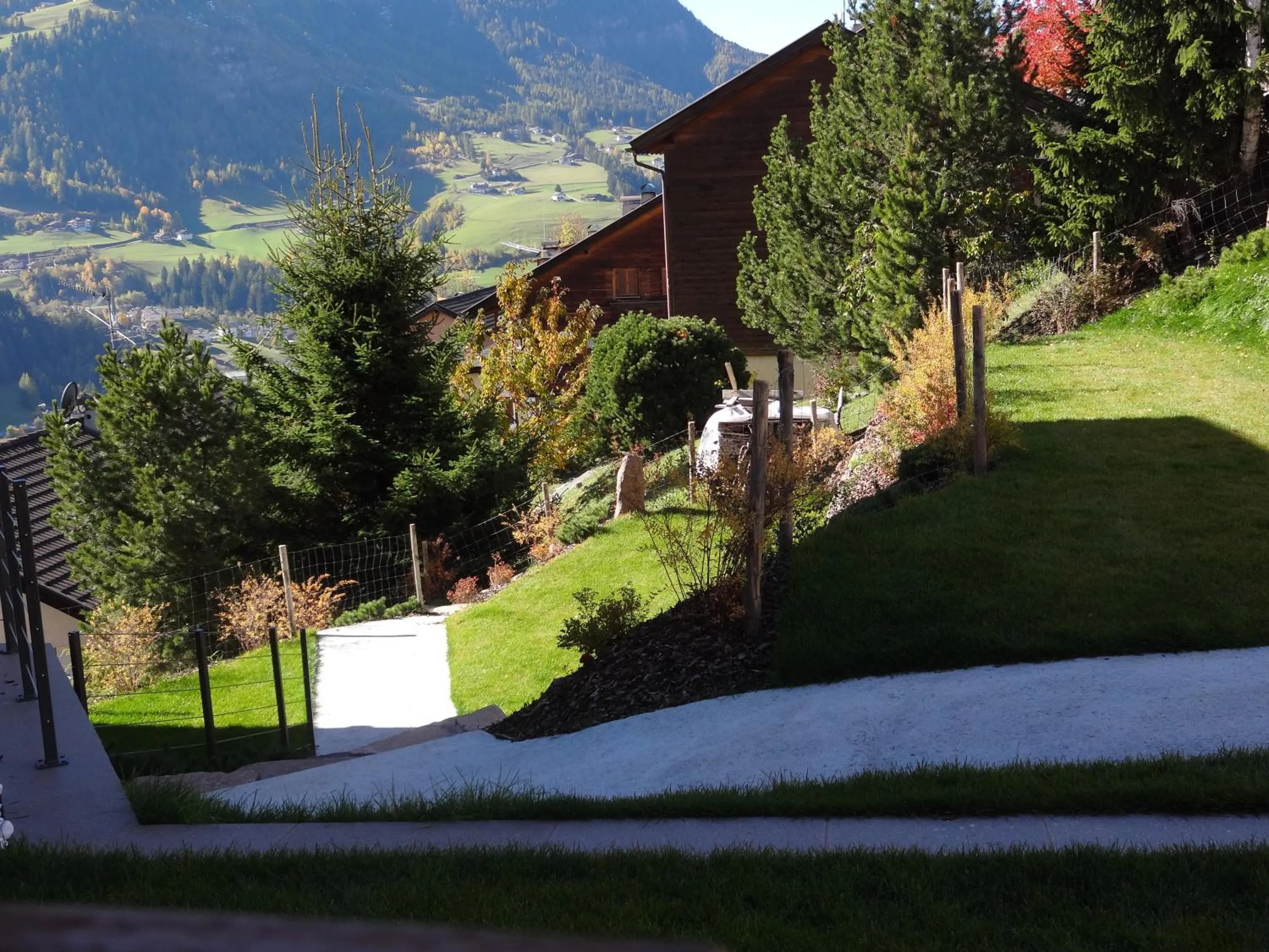 Garden in Chalet Residence Alpinflair