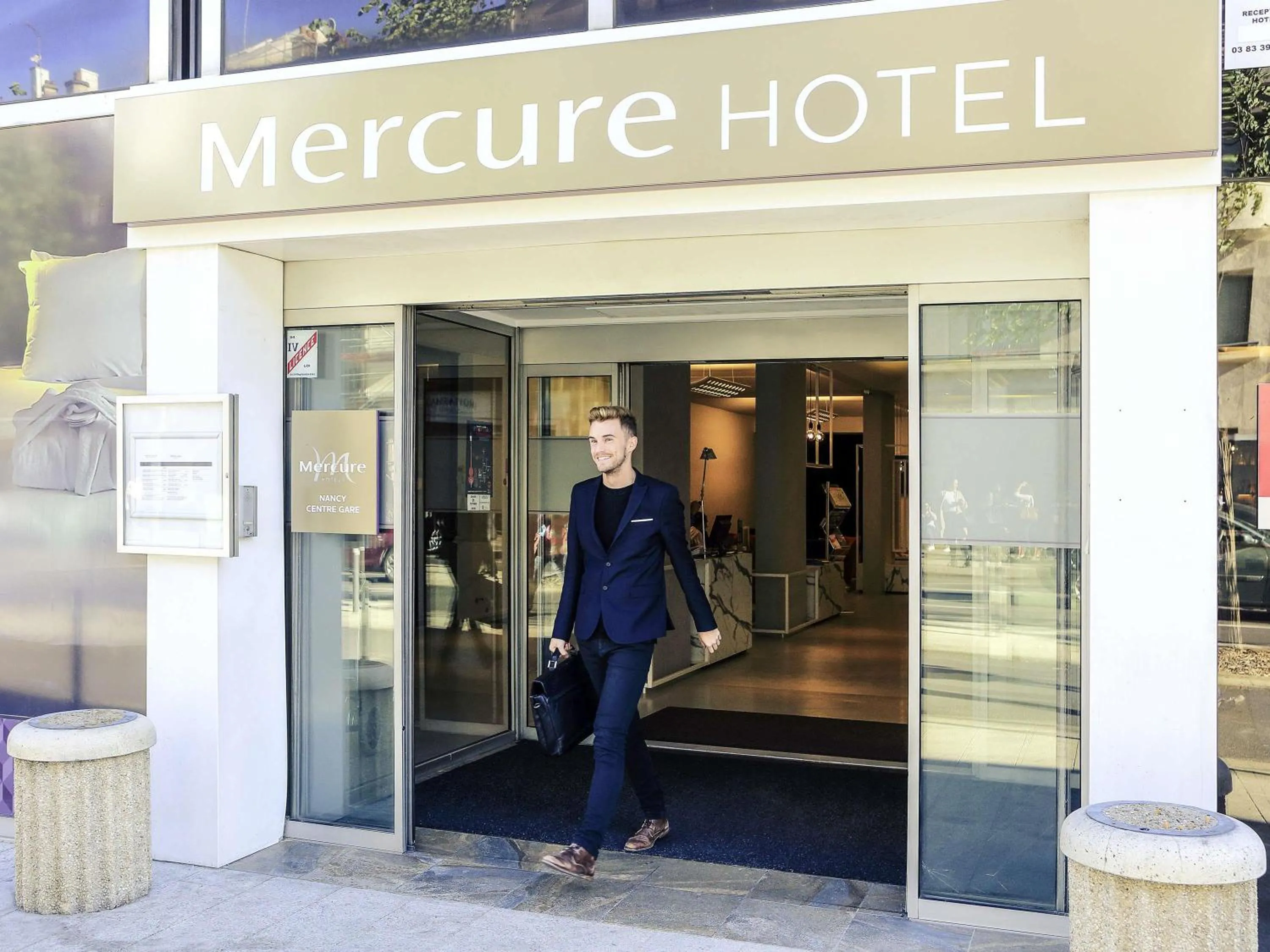 Property building in Mercure Nancy Centre Gare
