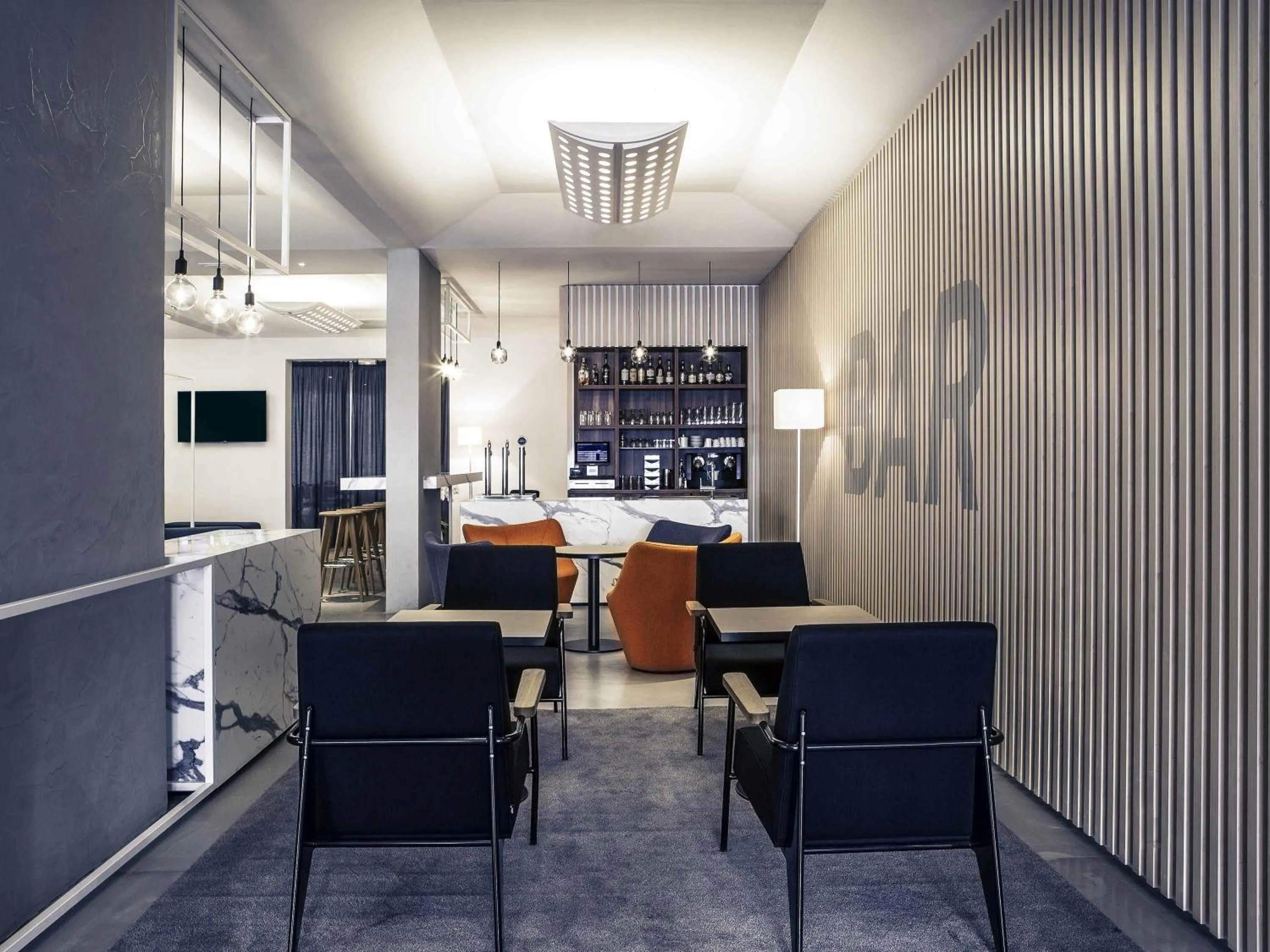 Lounge or bar in Mercure Nancy Centre Gare