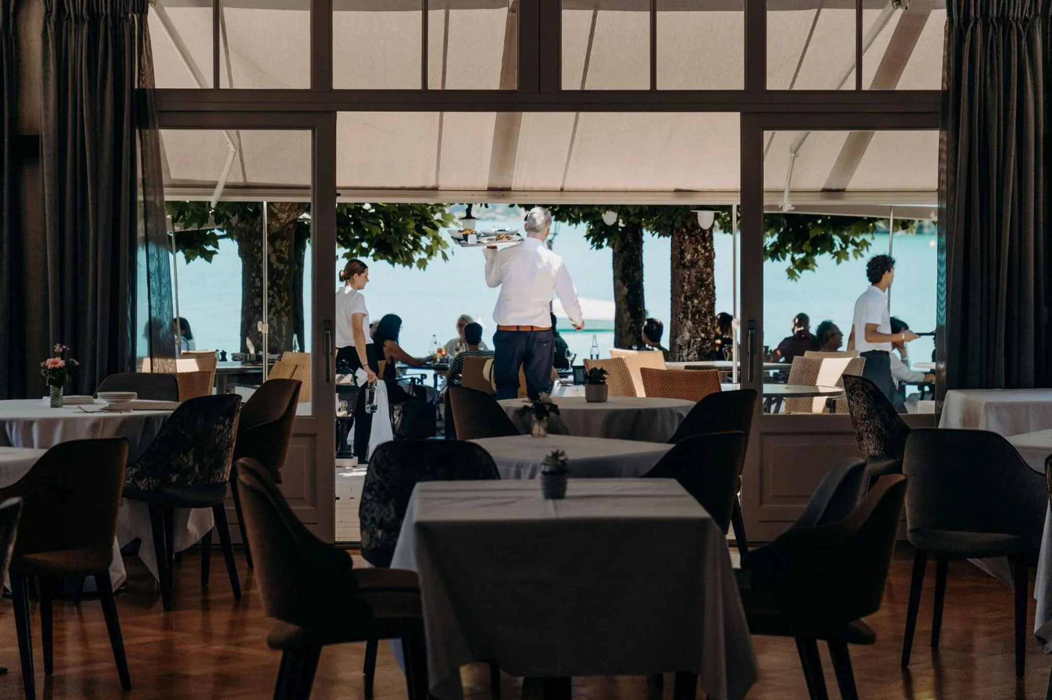 Restaurant/places to eat in Hotel Le Cottage Bise