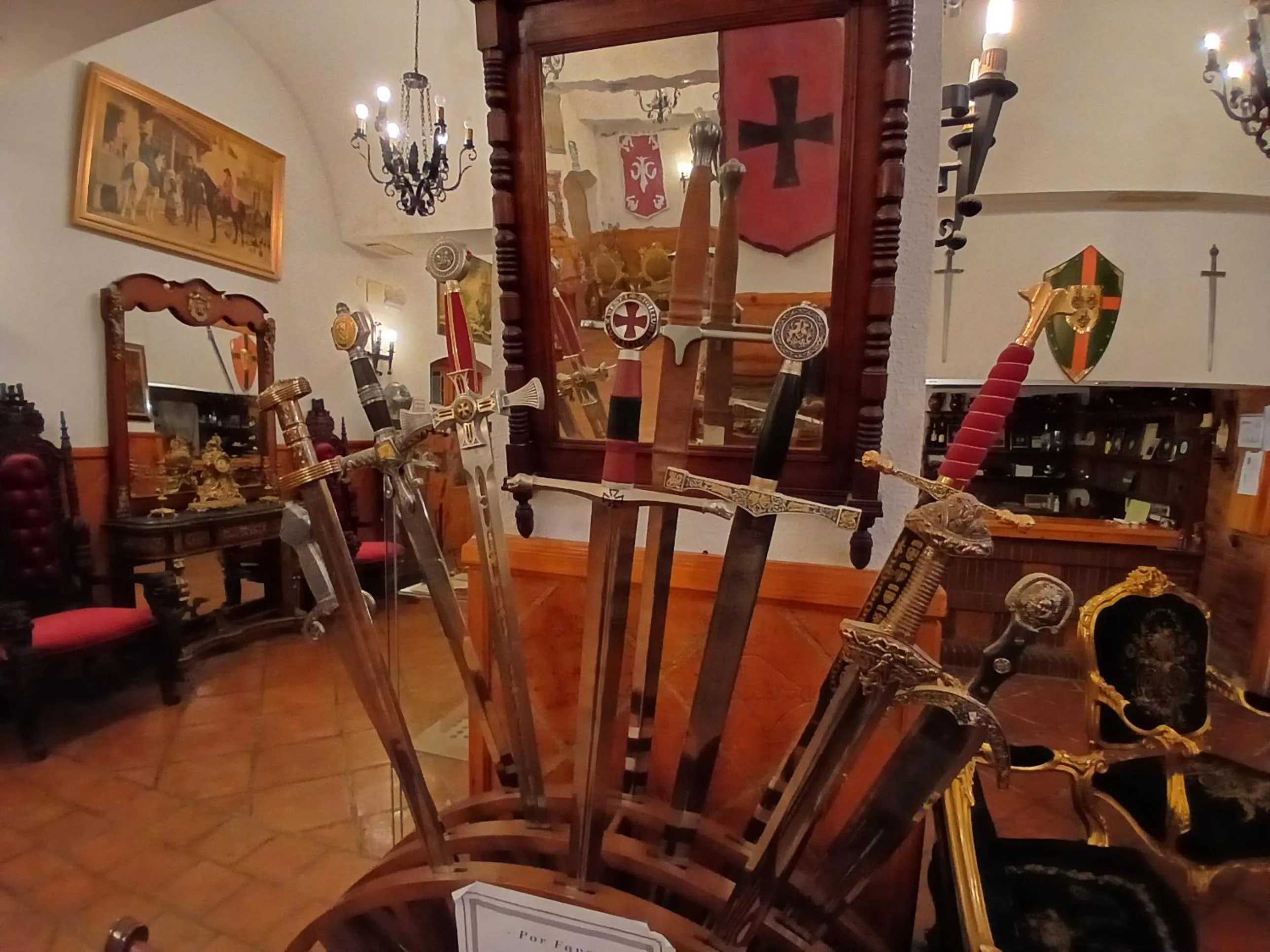 Lounge or bar in Hotel Rural Hospedería de los Calatravos