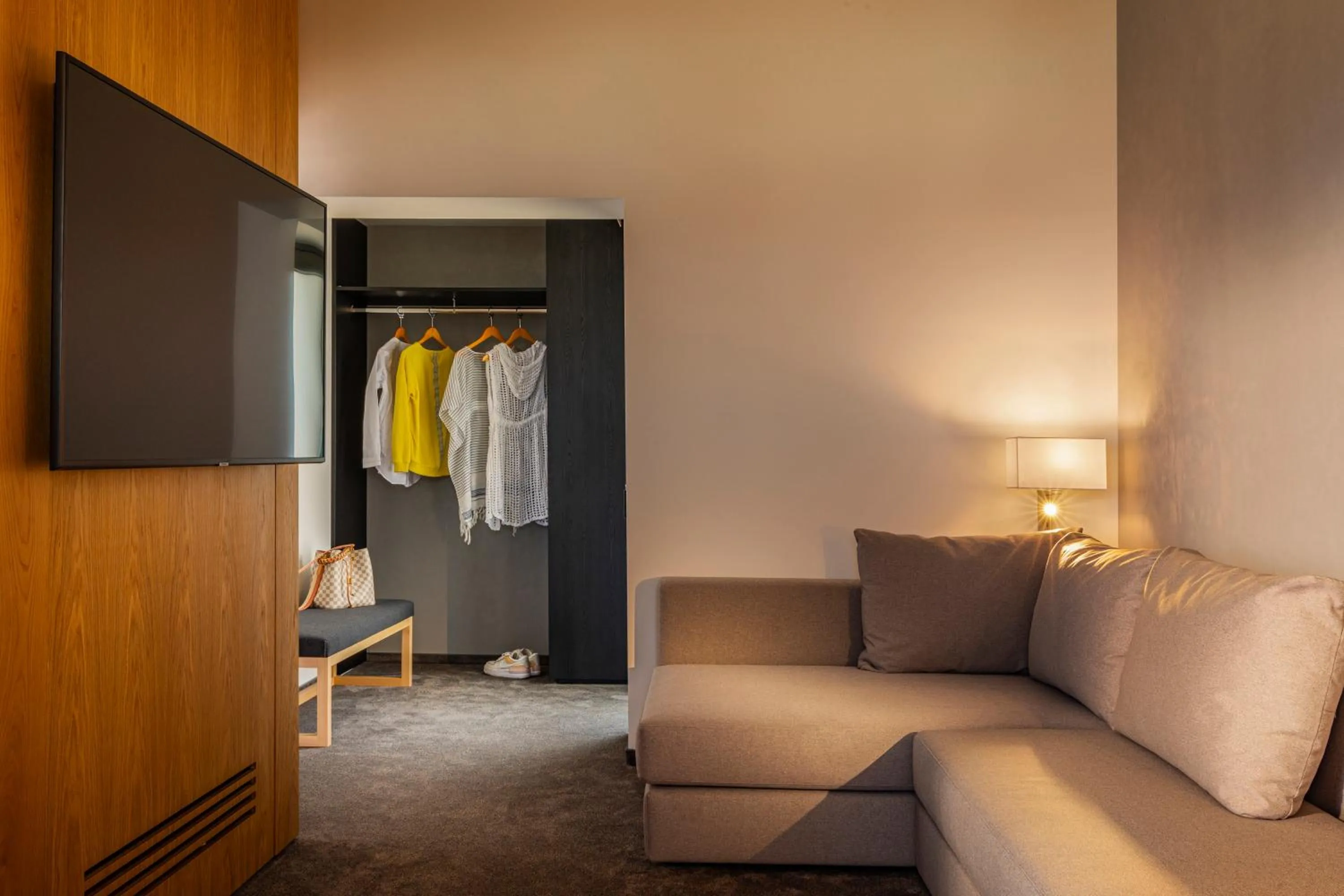 Seating area in Mount Athos Resort