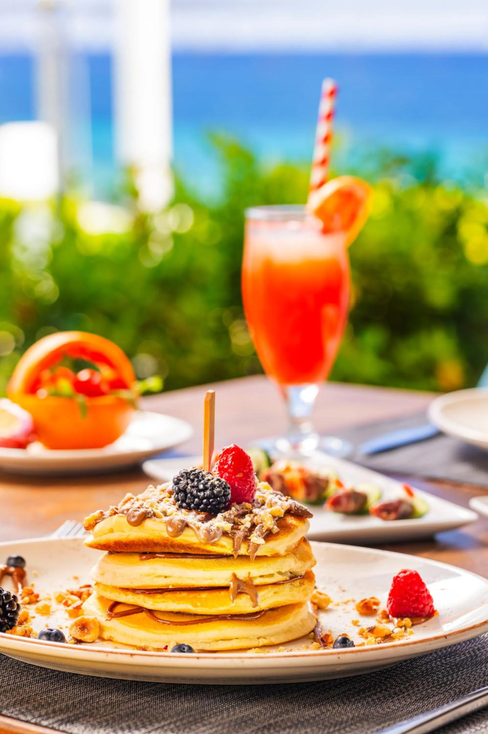 Breakfast in Mount Athos Resort