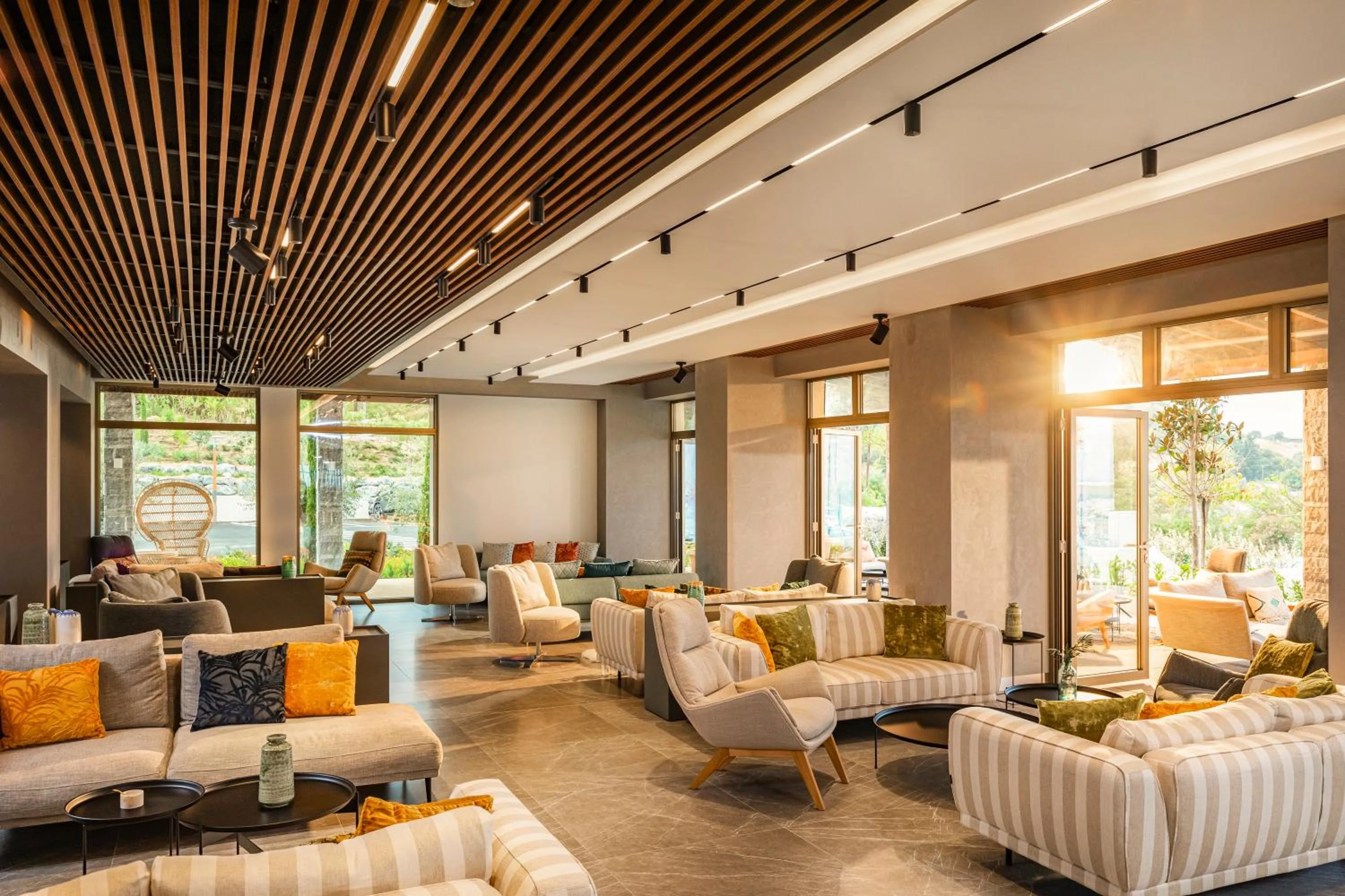 Lounge or bar in Mount Athos Resort