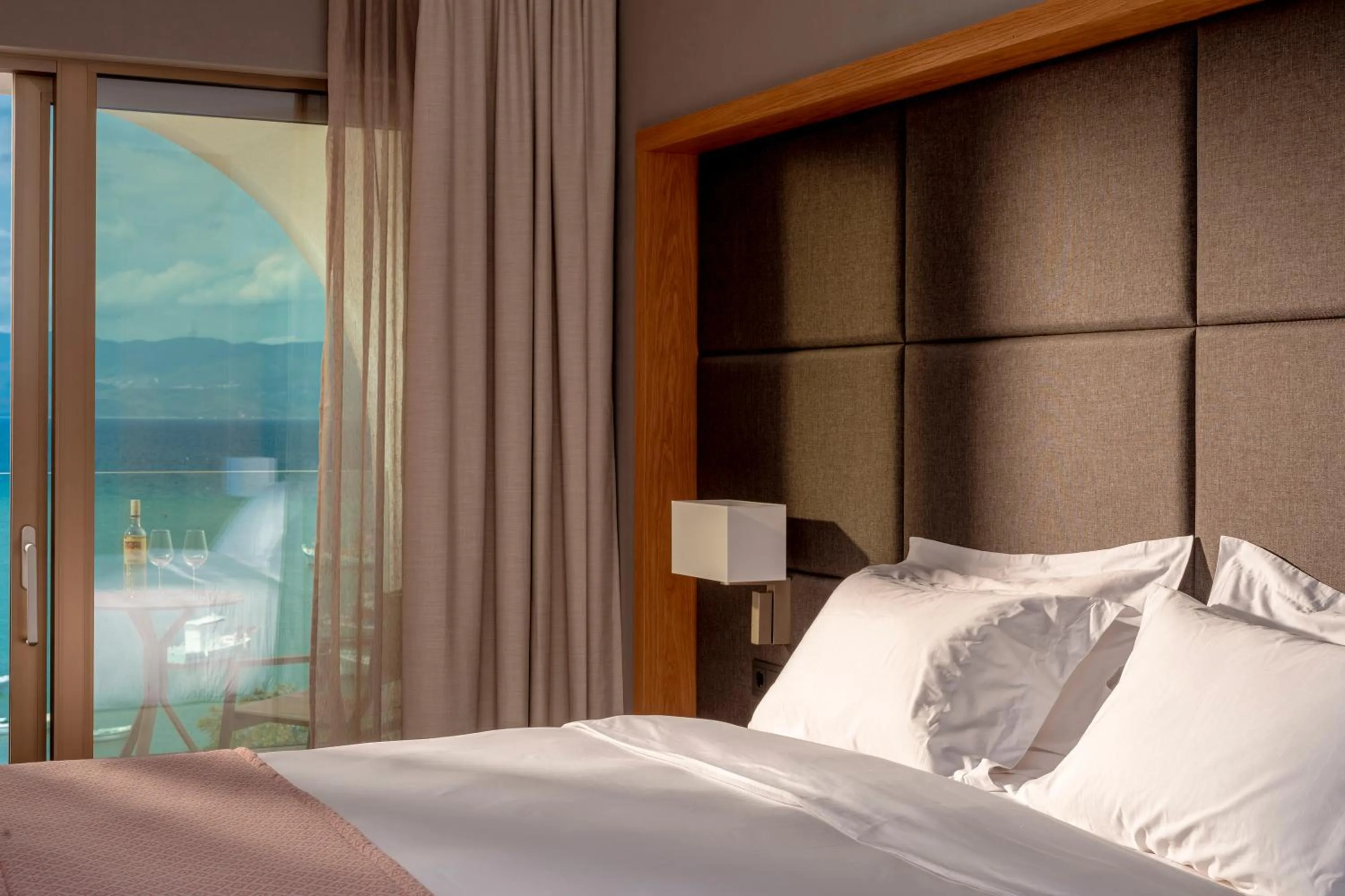 Photo of the whole room, Bed in Mount Athos Resort