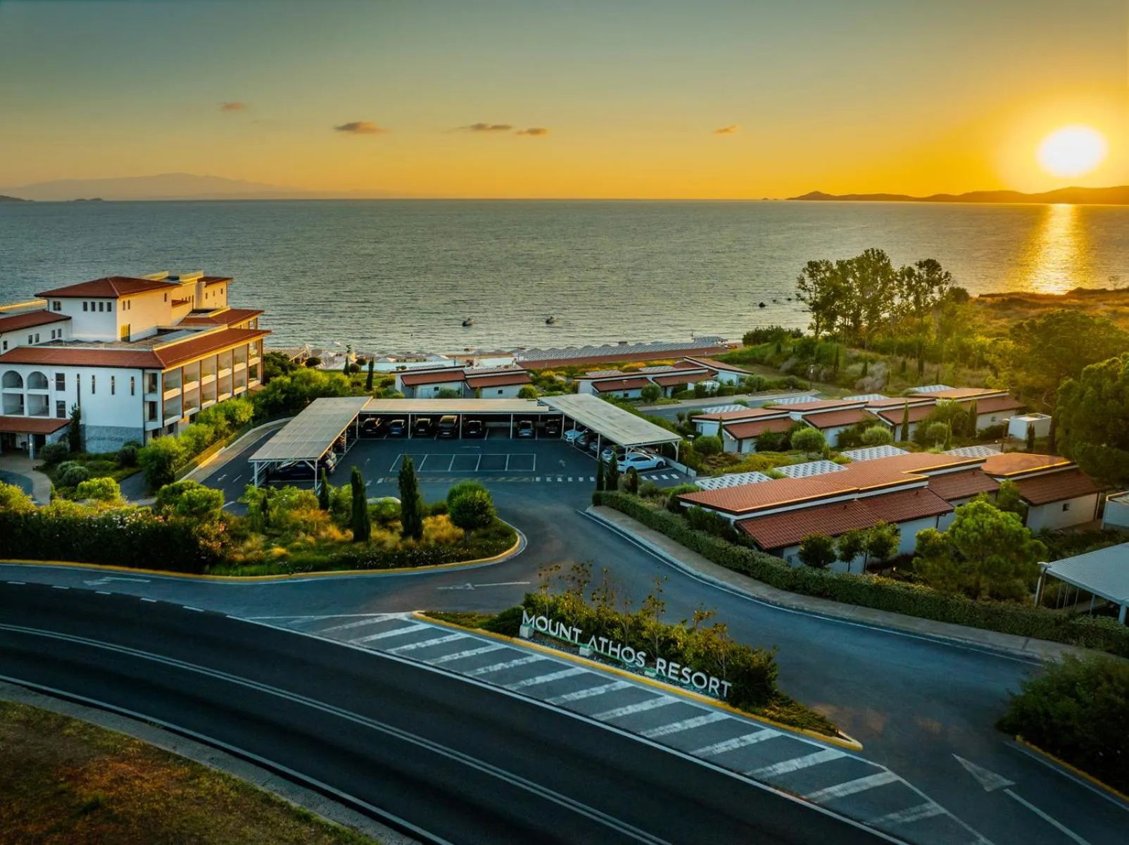 Parking in Mount Athos Resort