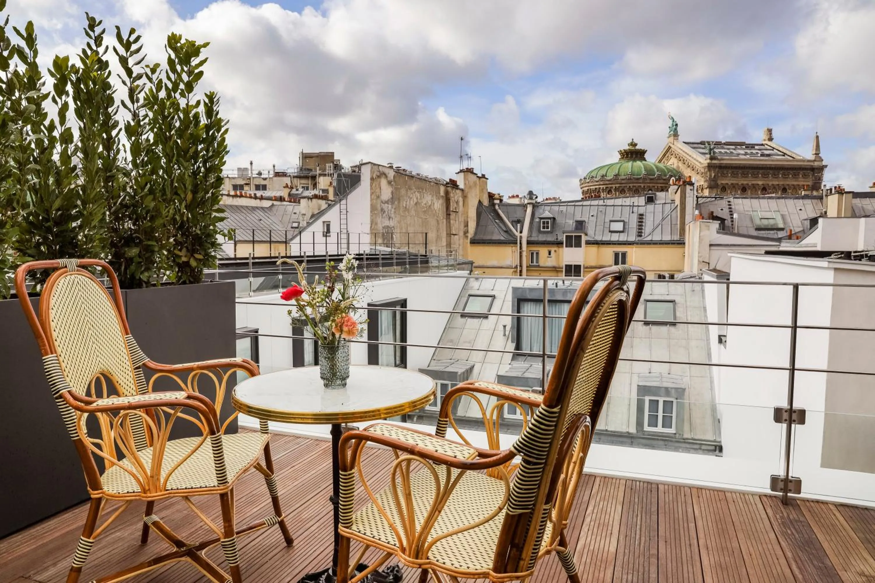 Balcony/Terrace in Maison Albar - Le Vendome