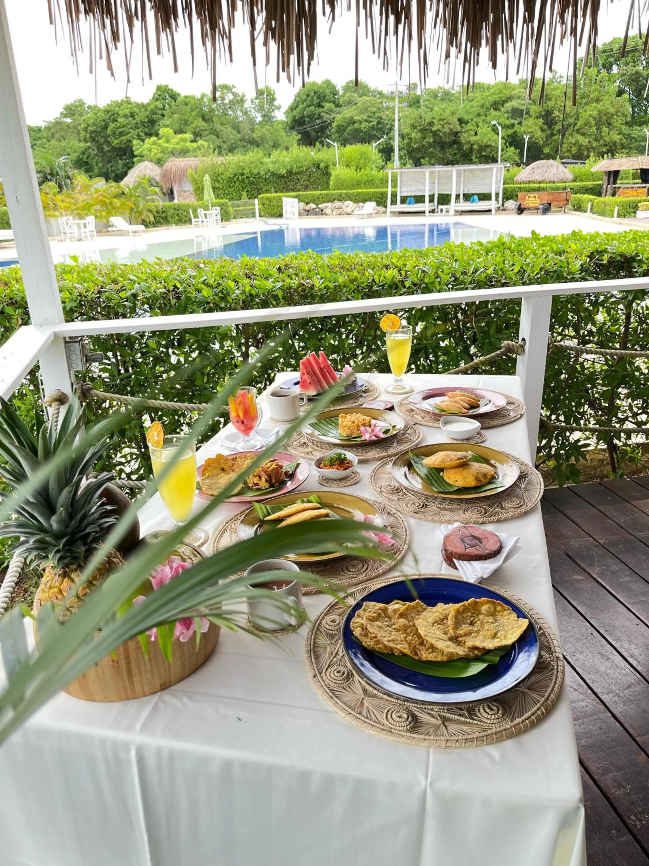 Restaurant/places to eat in Santo Manglar Cartagena Life Wellness Spa Hotel