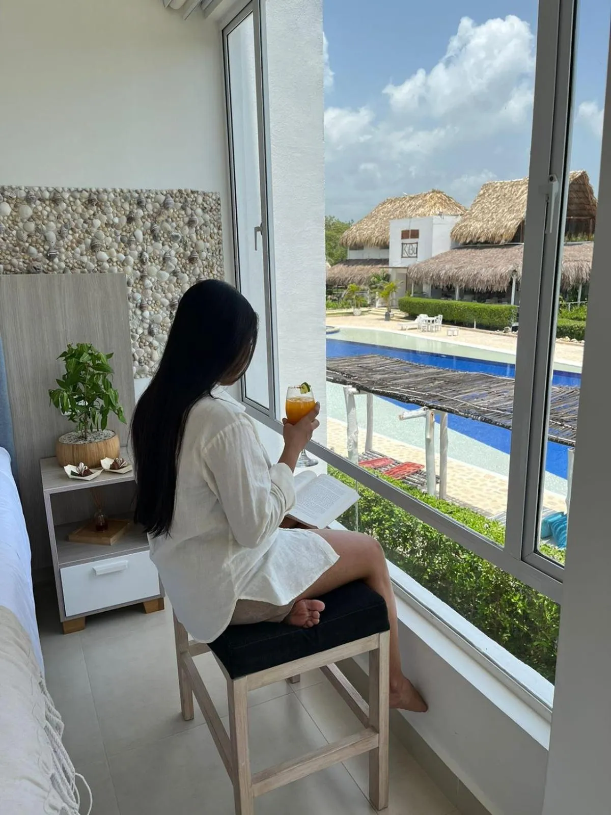 Pool view in Santo Manglar Cartagena Life Wellness Spa Hotel