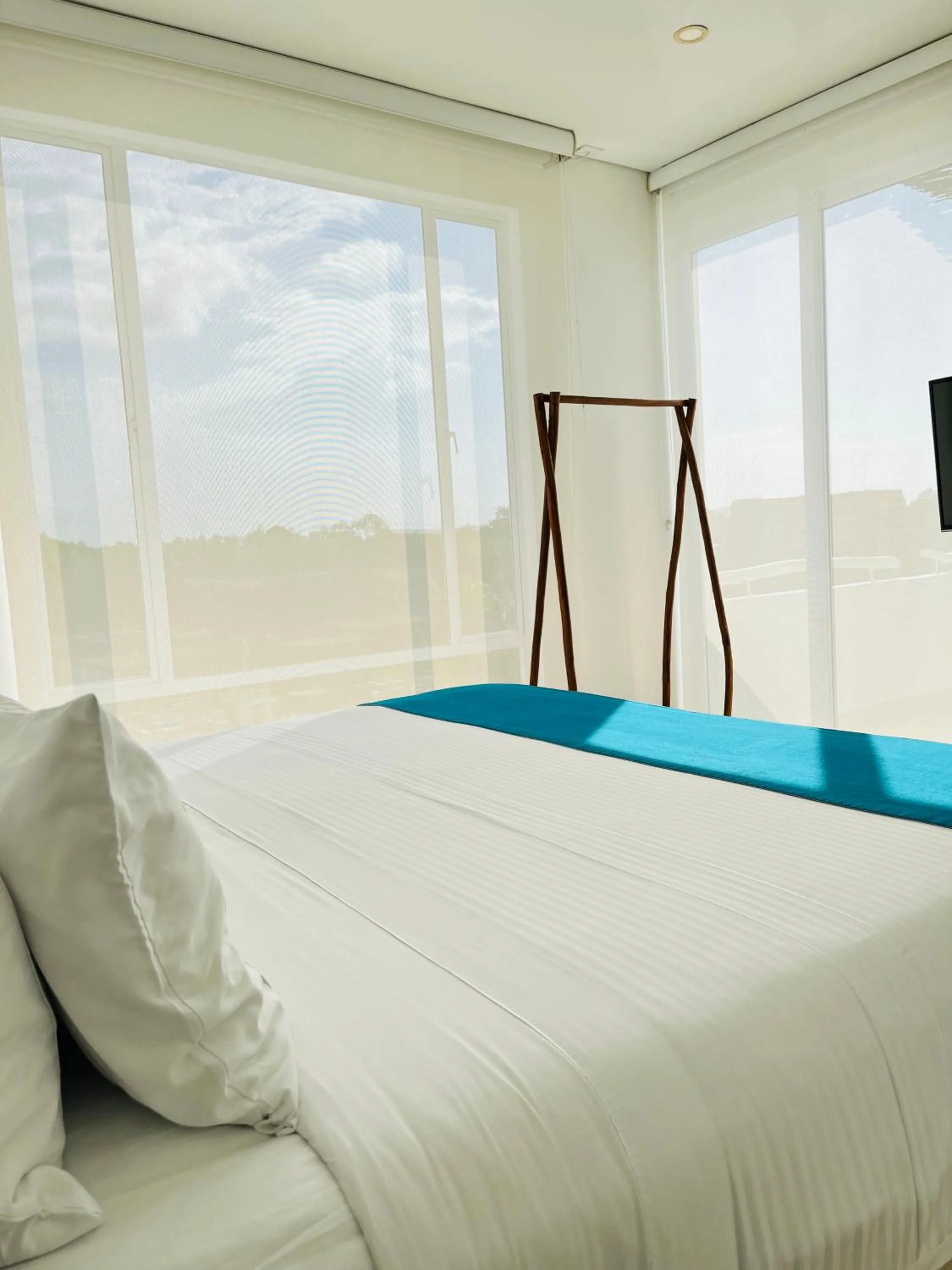 Bedroom in Santo Manglar Cartagena Life Wellness Spa Hotel