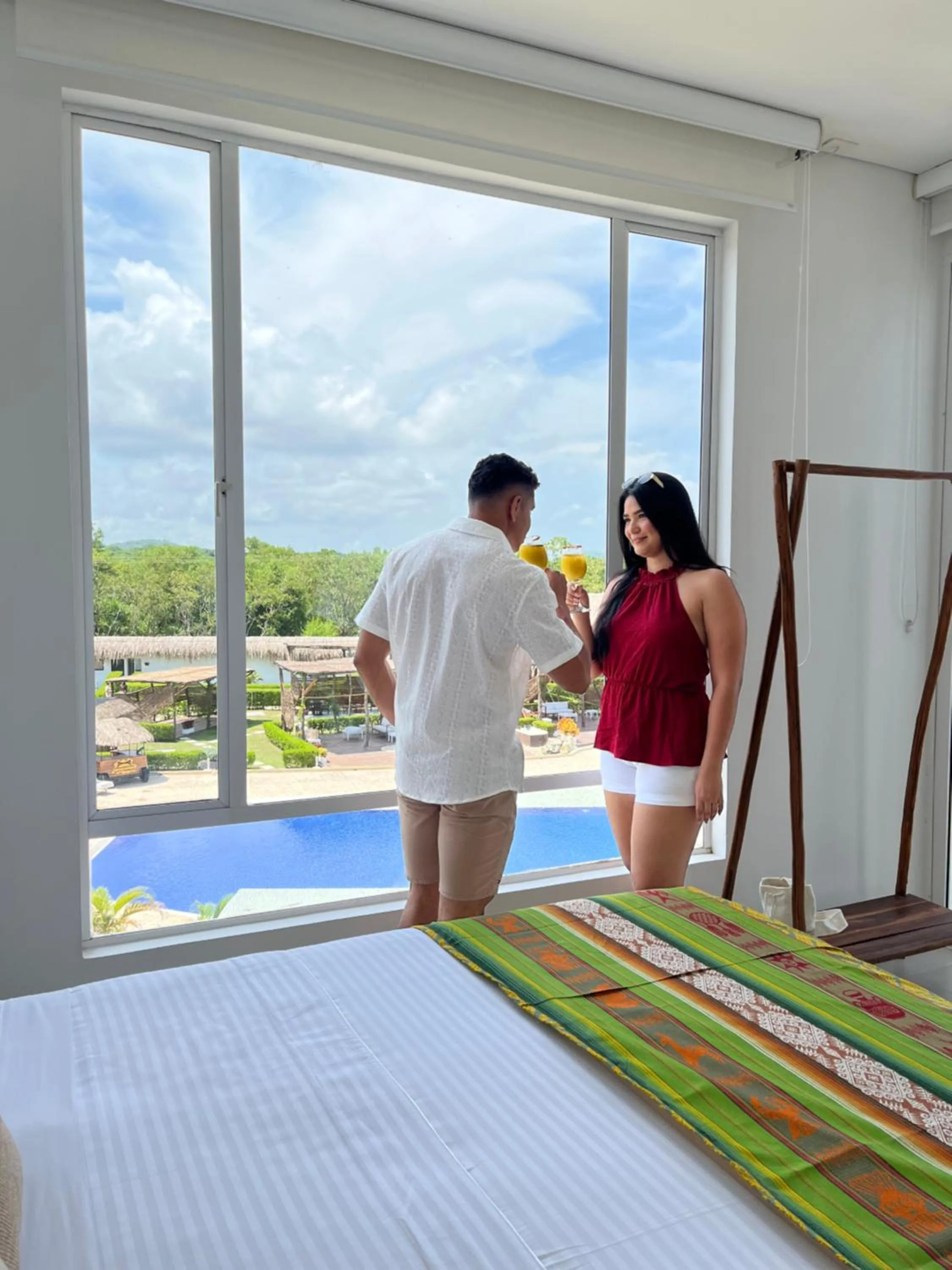 Bedroom in Santo Manglar Cartagena Life Wellness Spa Hotel