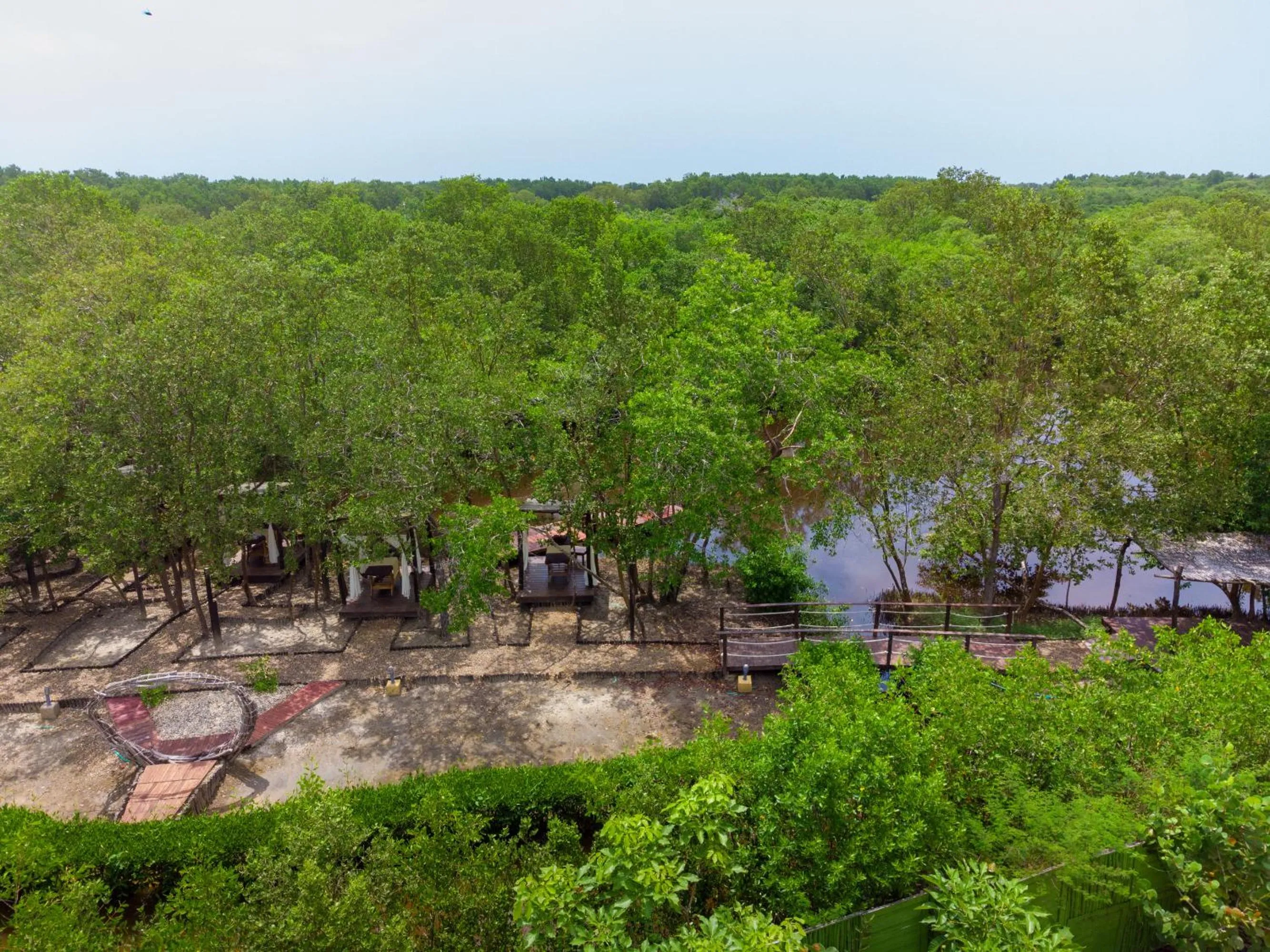 Natural landscape in Santo Manglar Cartagena Life Wellness Spa Hotel