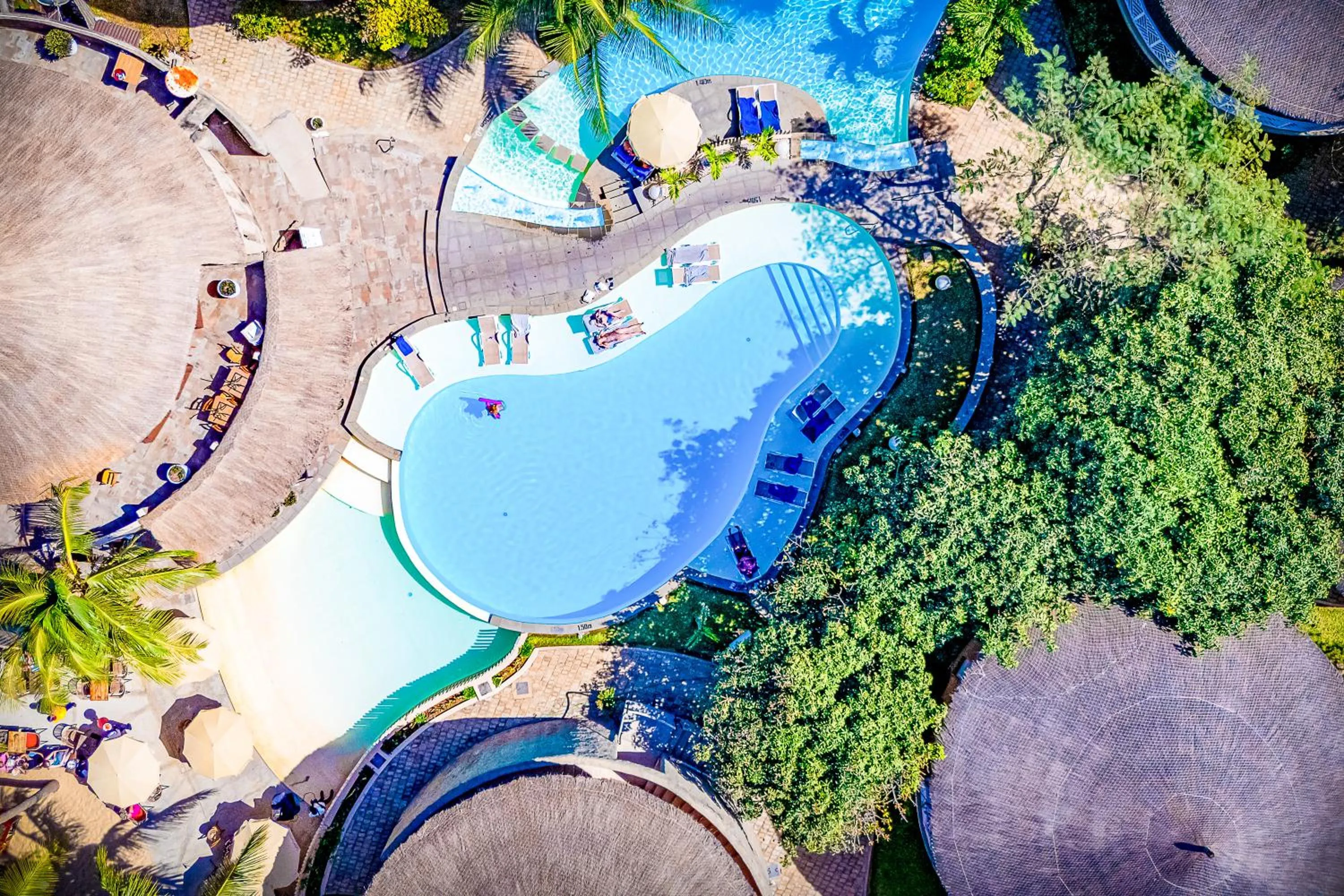 Bird's eye view in Balafon Beach Resort