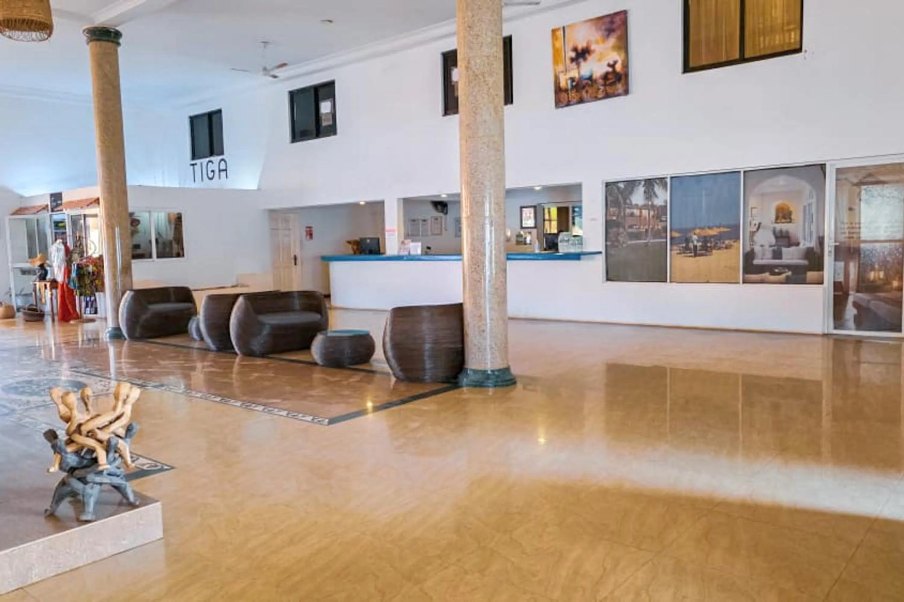 Lobby or reception in Balafon Beach Resort