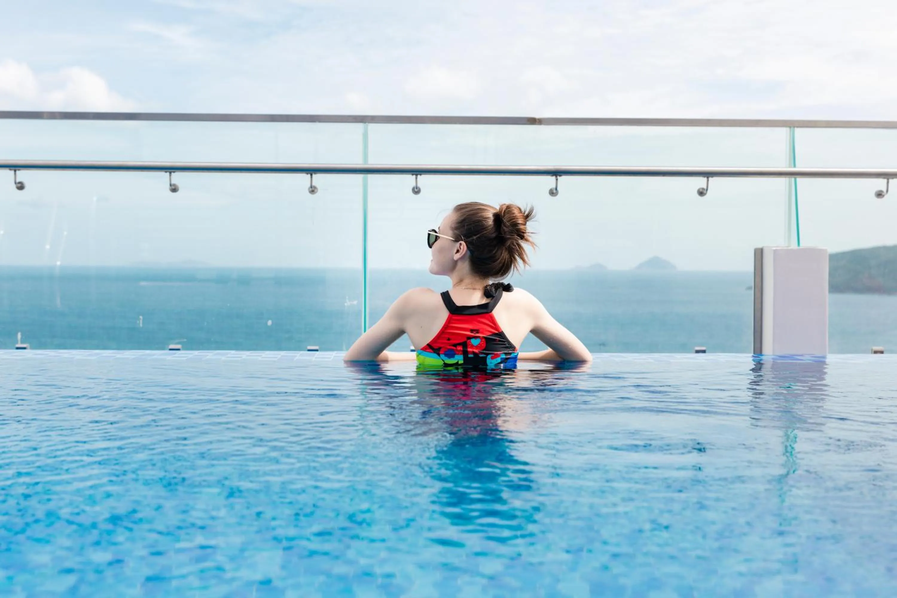 Swimming pool in Sun Kiss Hotel