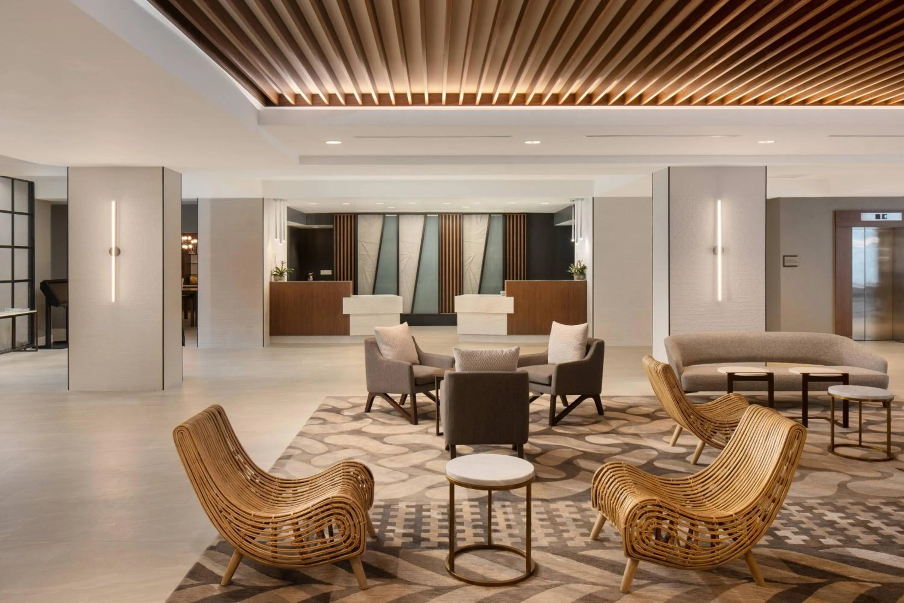 Lobby or reception in Palm Beach Gardens Marriott