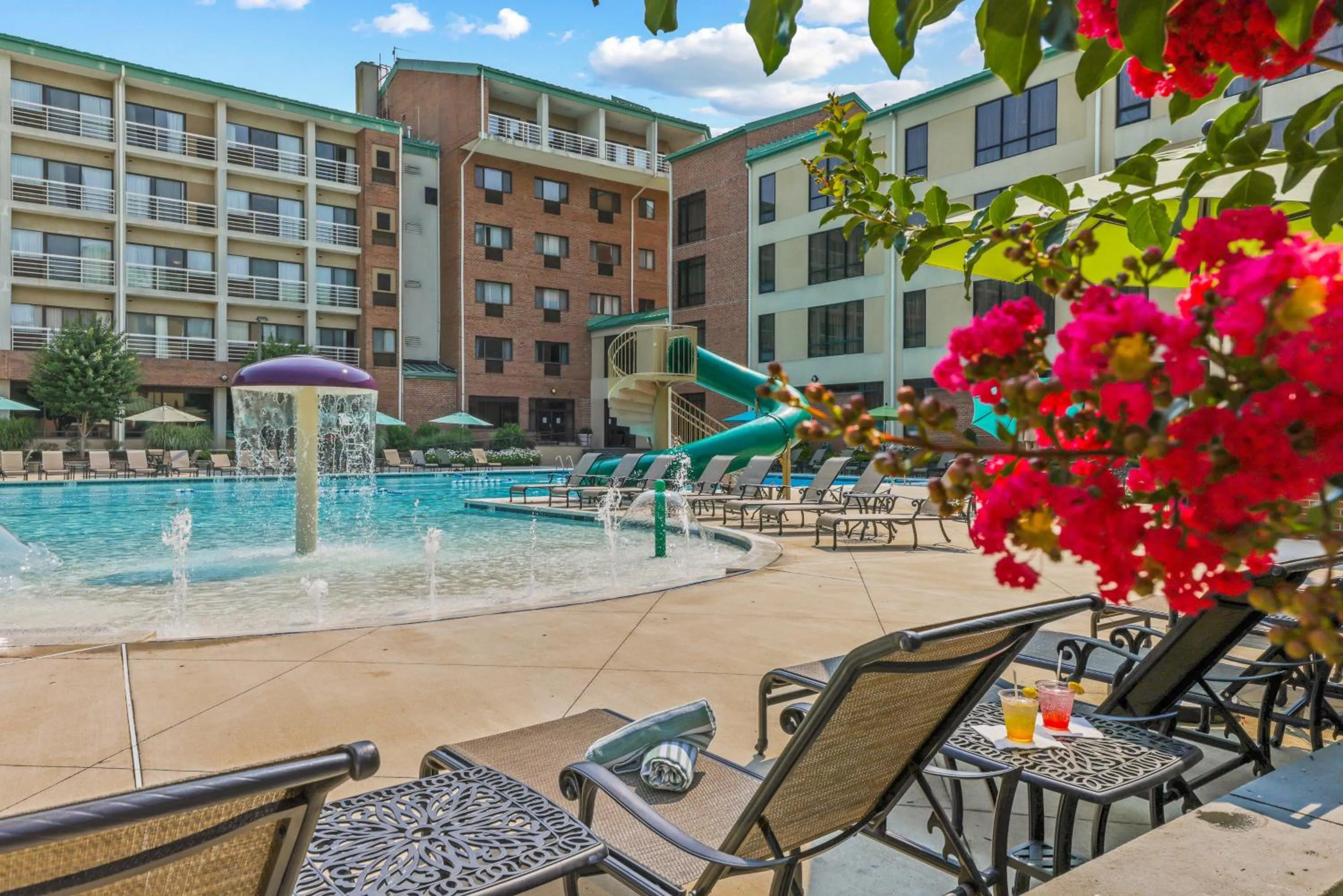 Swimming pool in Turf Valley Resort