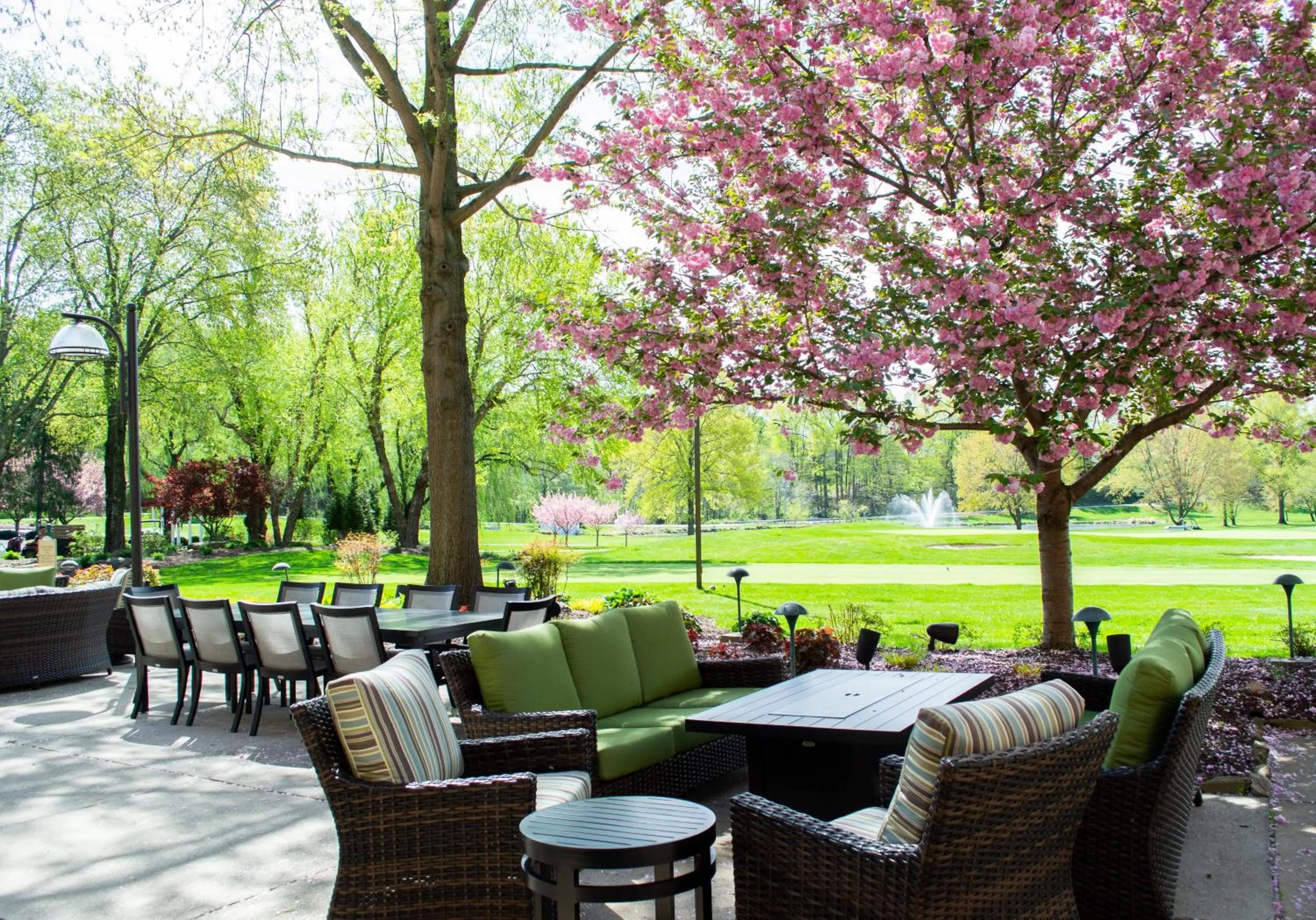 Natural landscape in Turf Valley Resort