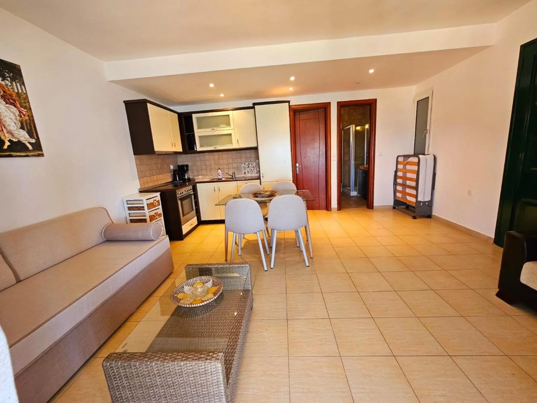 Living room in Corfu Glyfada Menigos Resort 23