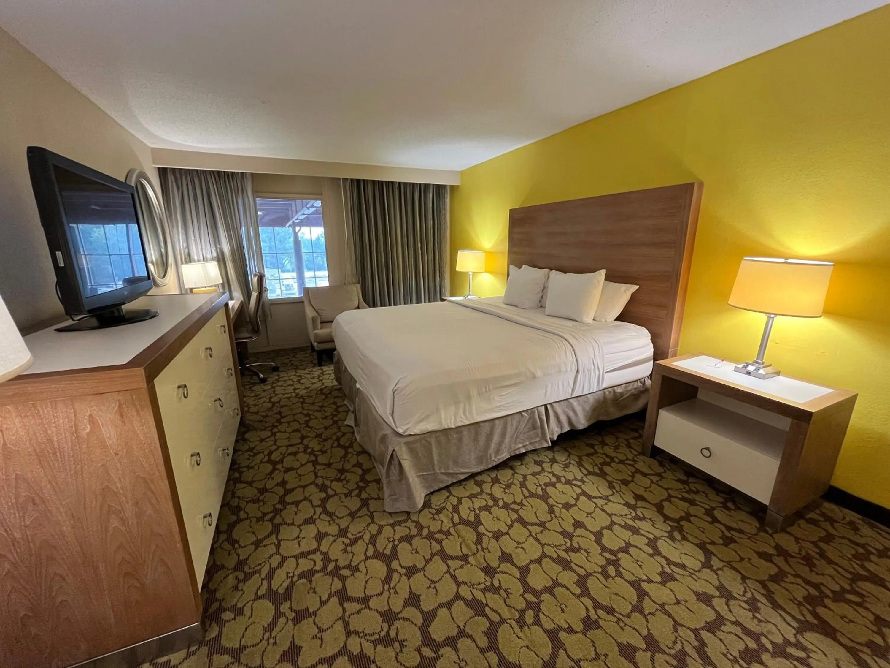 Photo of the whole room in Ramada Plaza by Wyndham Charlotte South End Airport