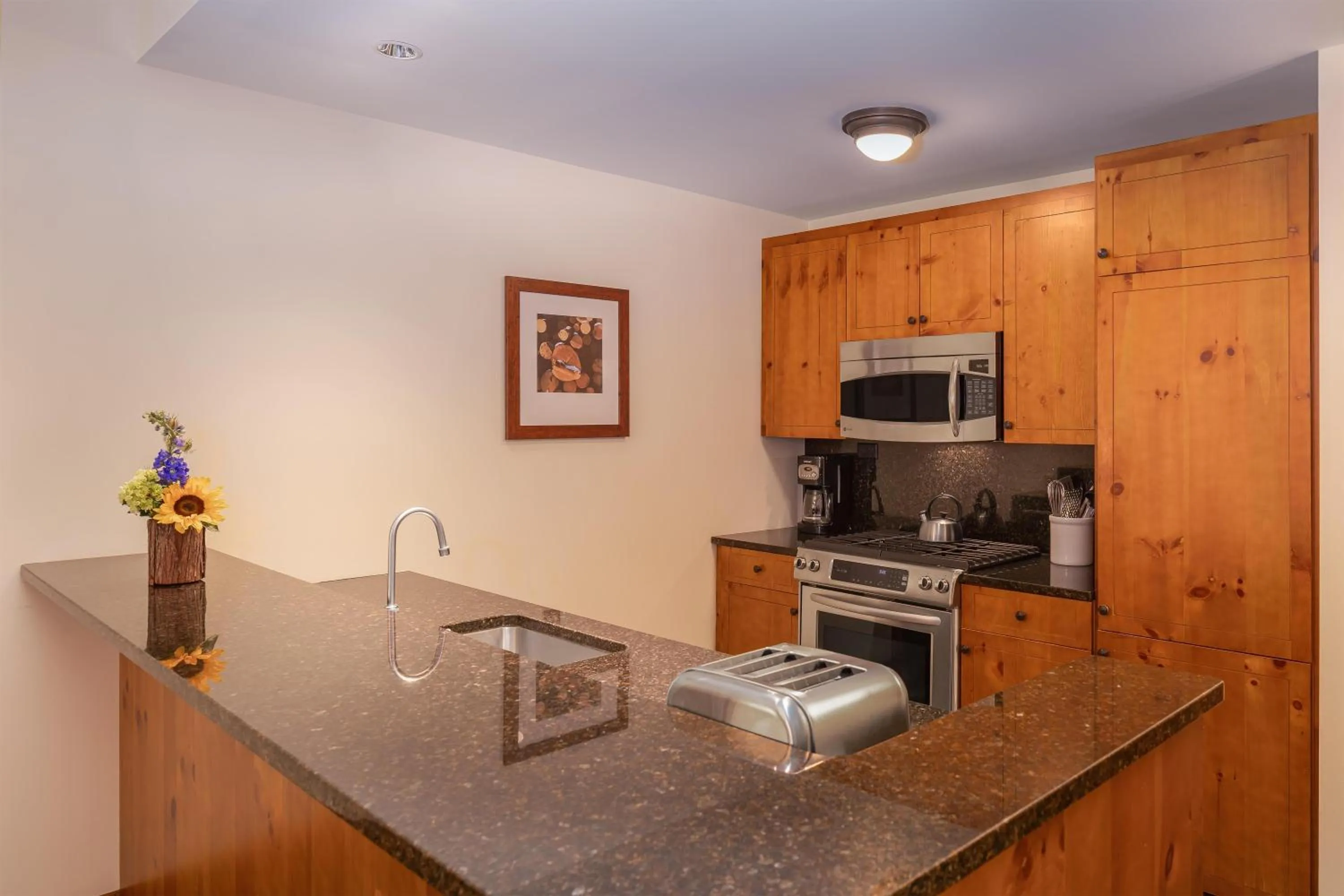 Kitchen or kitchenette in The Lodge at Spruce Peak, a Destination by Hyatt Residence