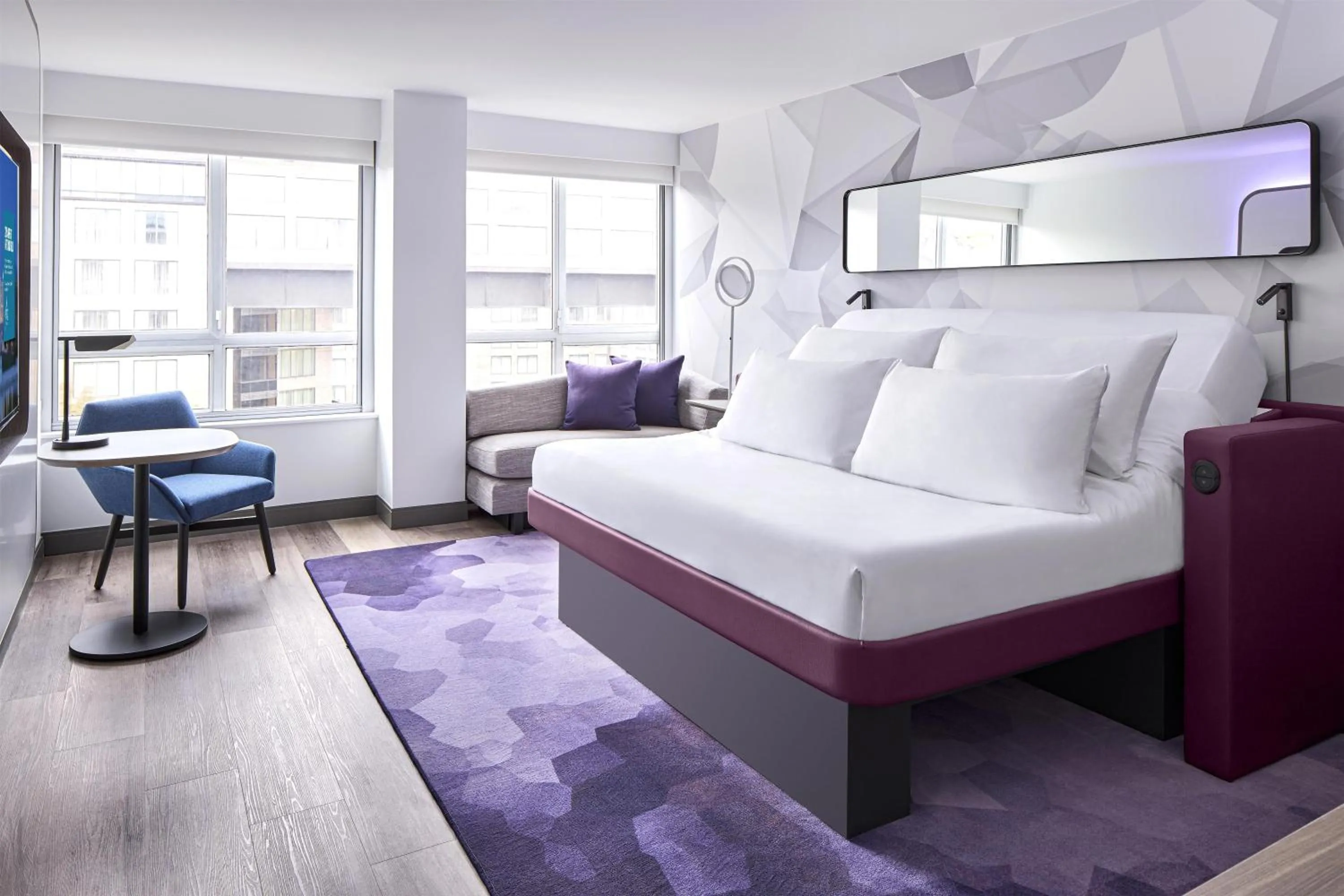 Bedroom, Bed in YOTEL Washington DC