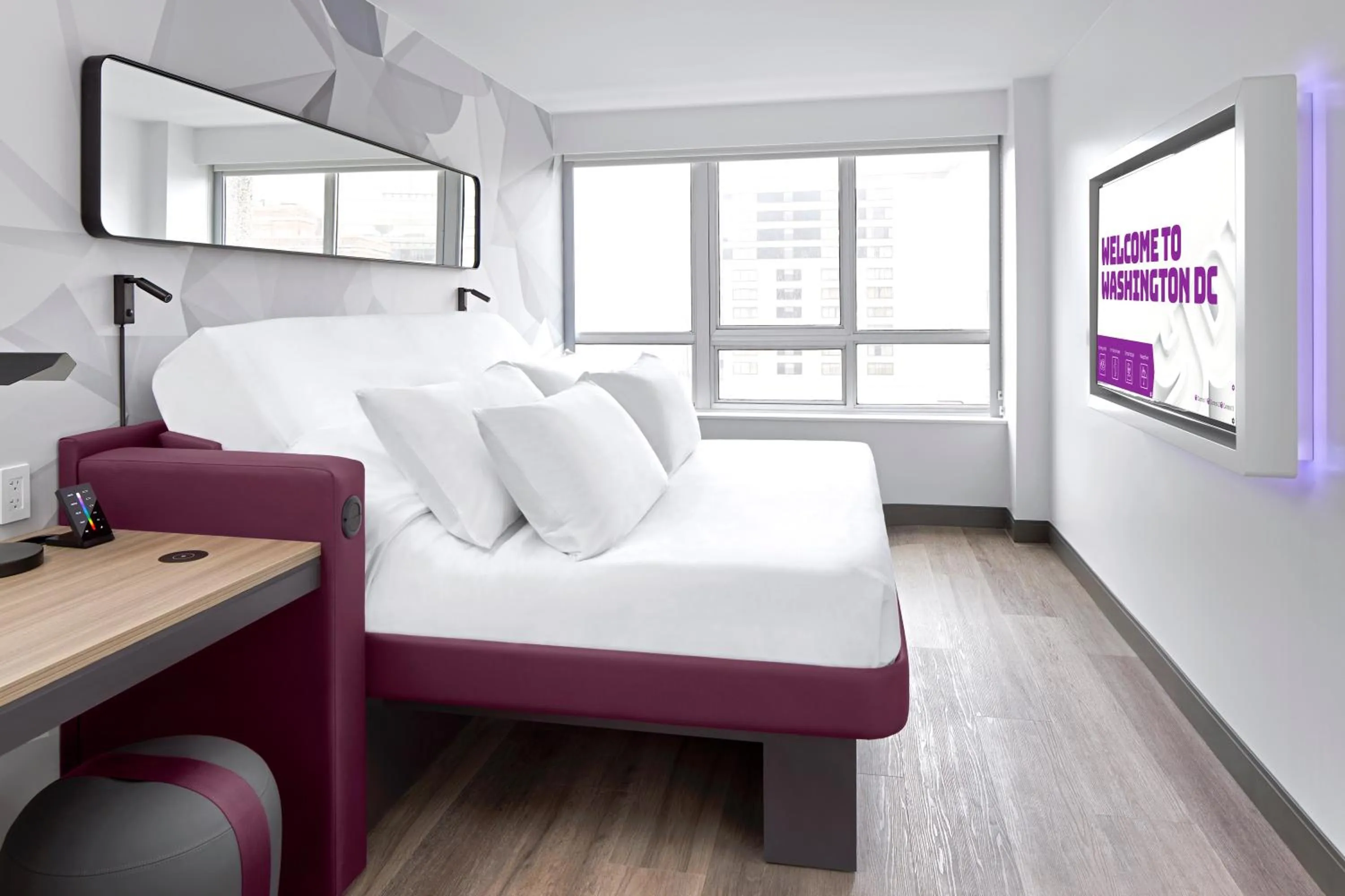 Bed in YOTEL Washington DC