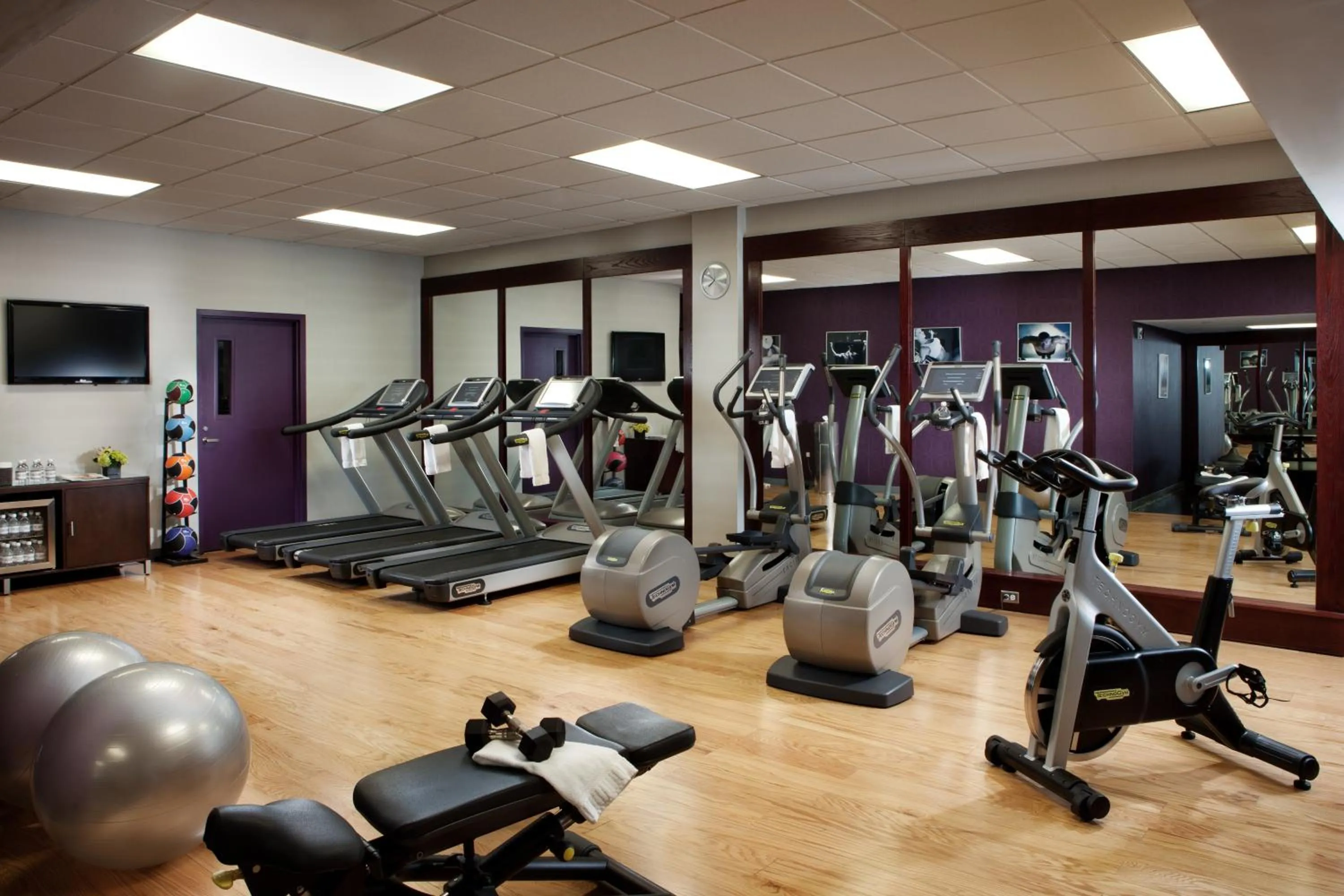 Fitness centre/facilities in YOTEL Washington DC