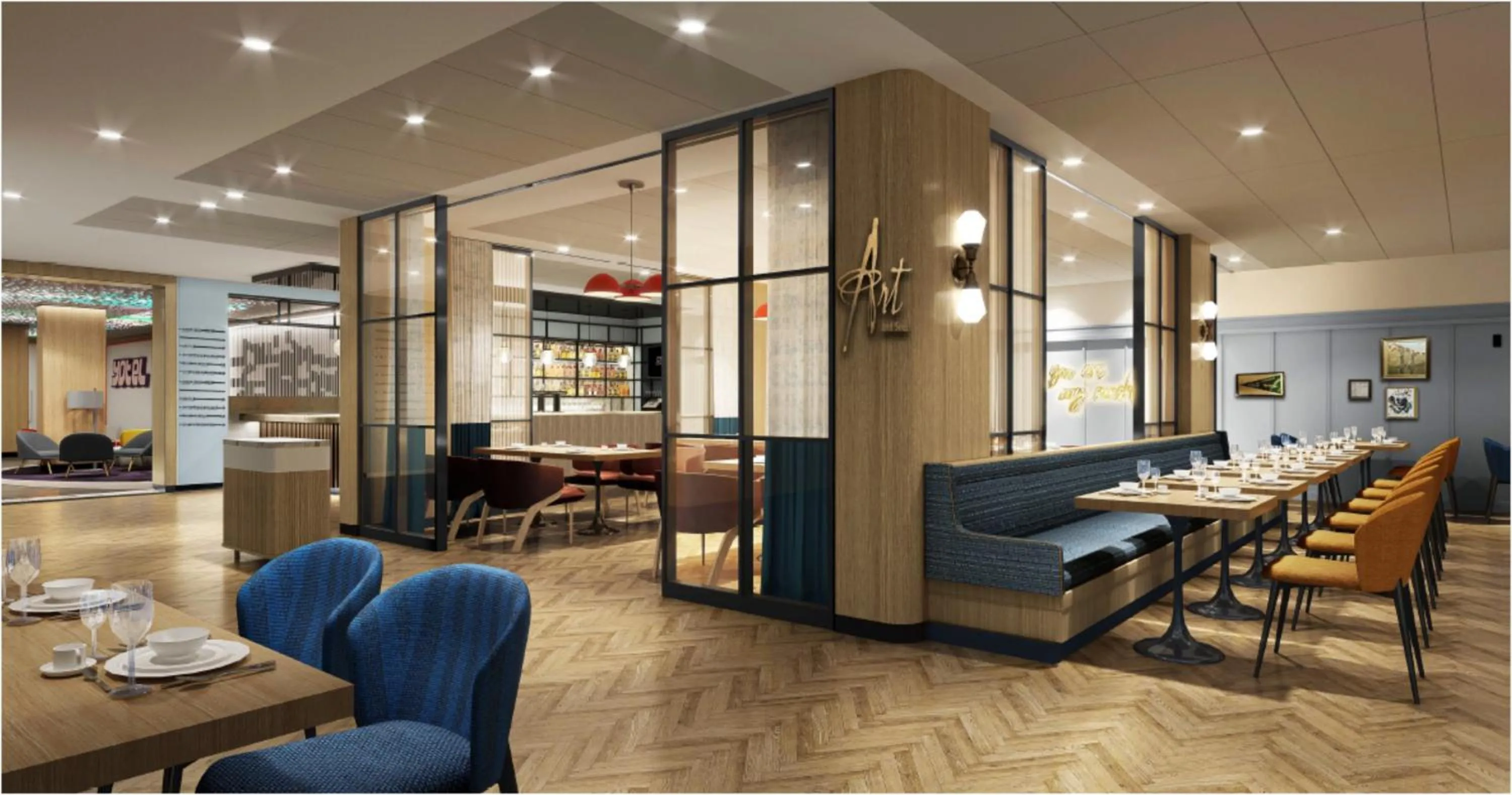 Restaurant/places to eat in YOTEL Washington DC