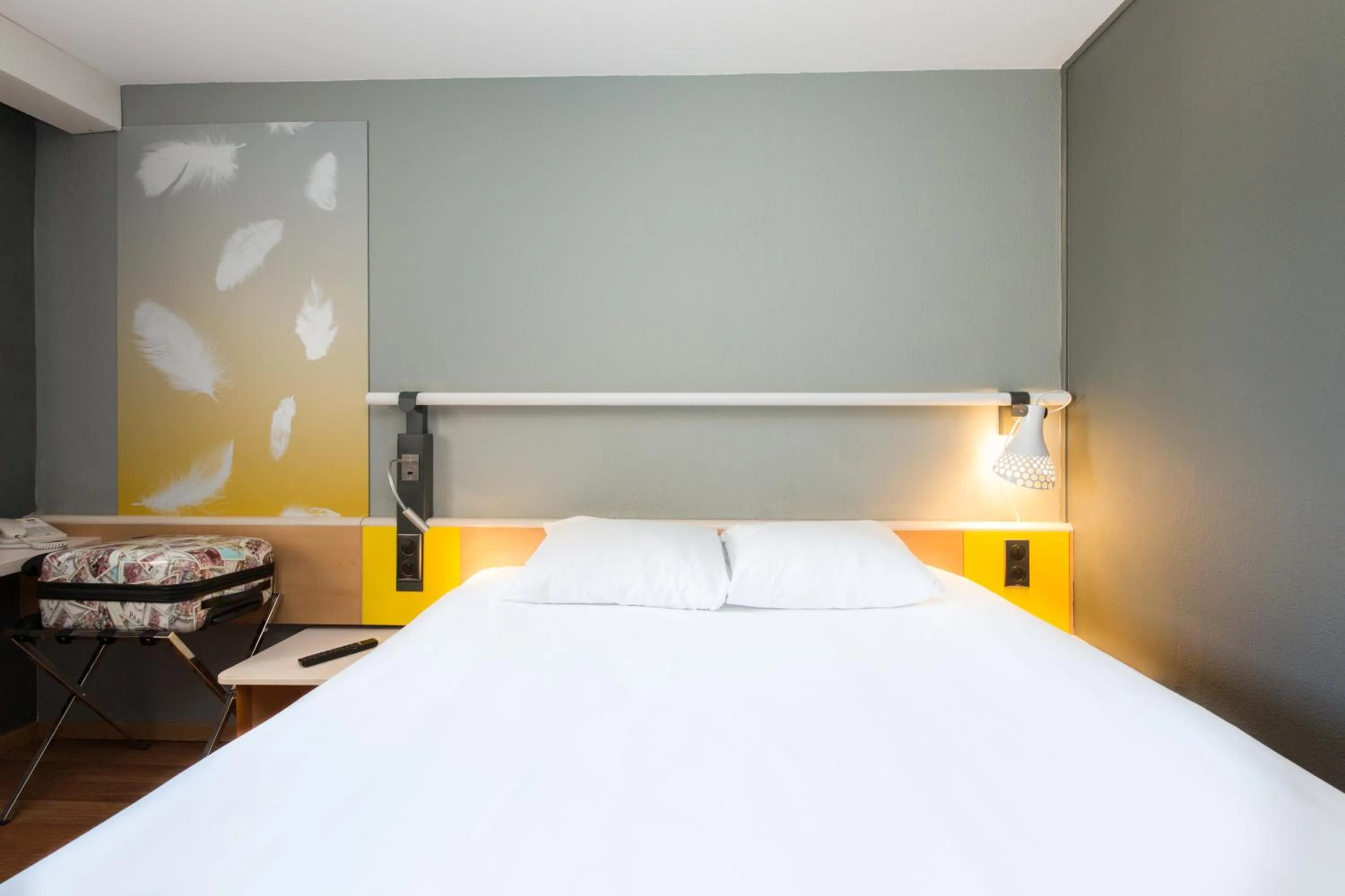 Bed in ibis Sisteron