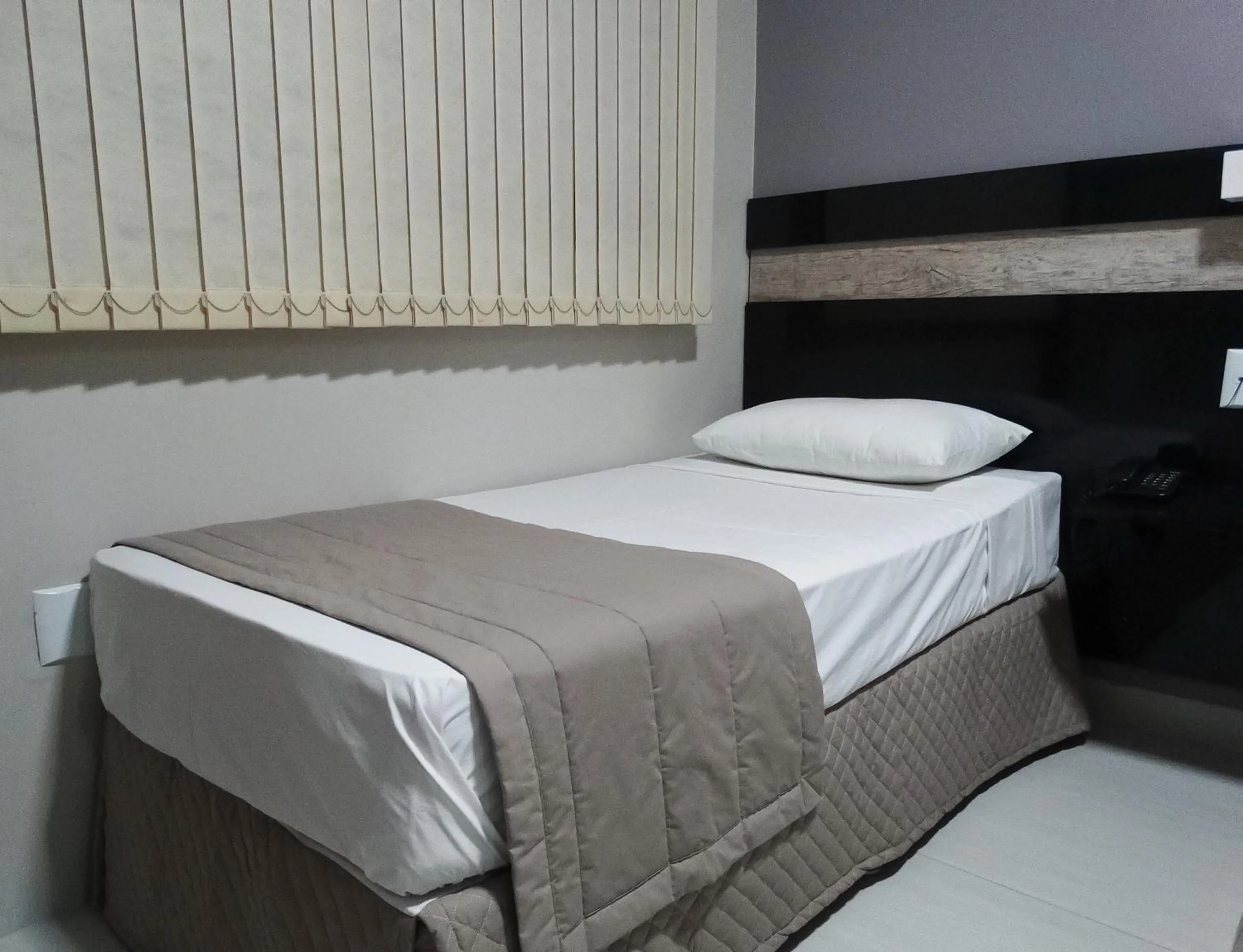 Bed in Riviera Pantanal Hotel