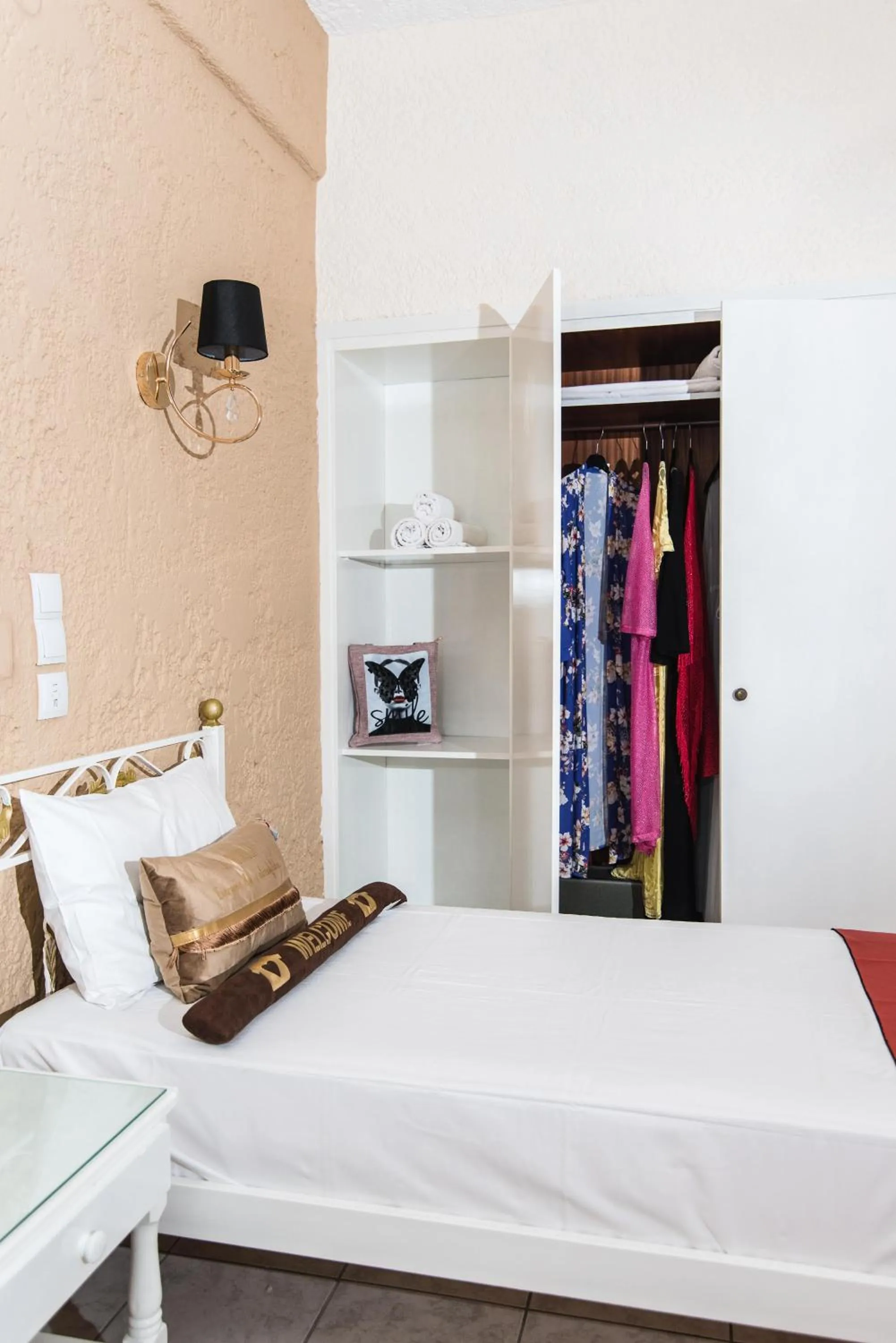 Bed in Oasis Studios