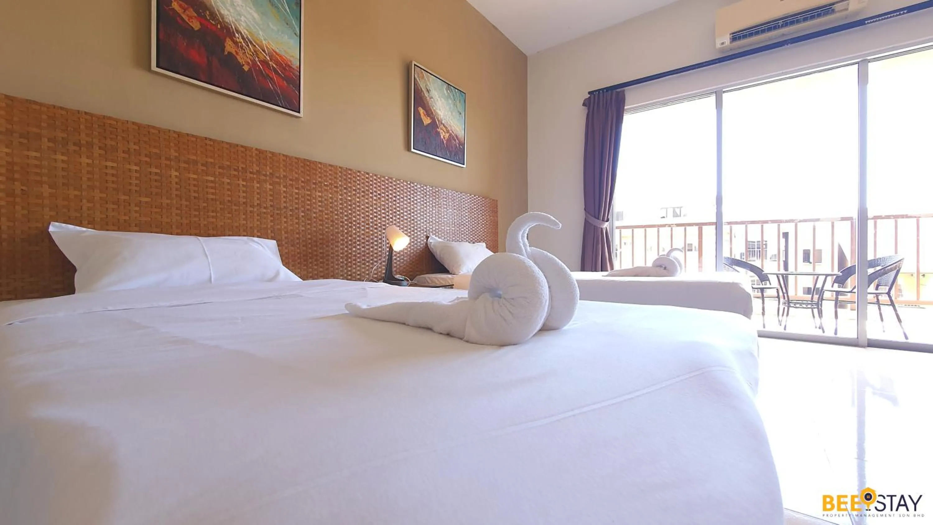 Bed in Gold Coast Morib Themepark View Studio