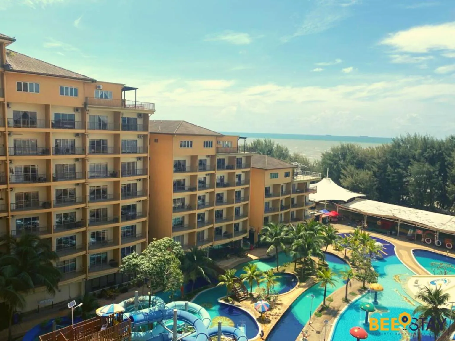 Pool view in Gold Coast Morib Themepark View Studio