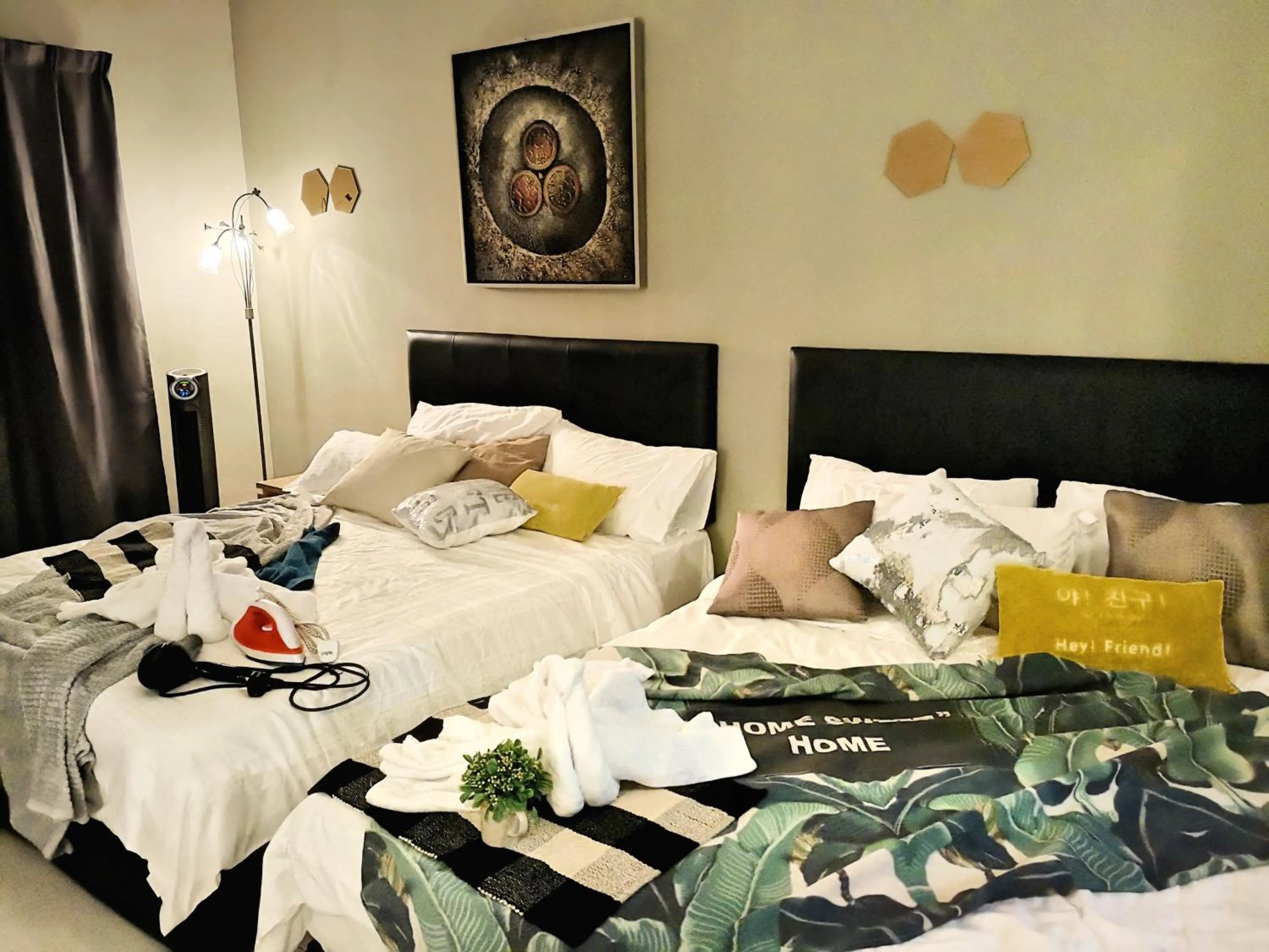 Bed in Gold Coast Morib Themepark View Studio