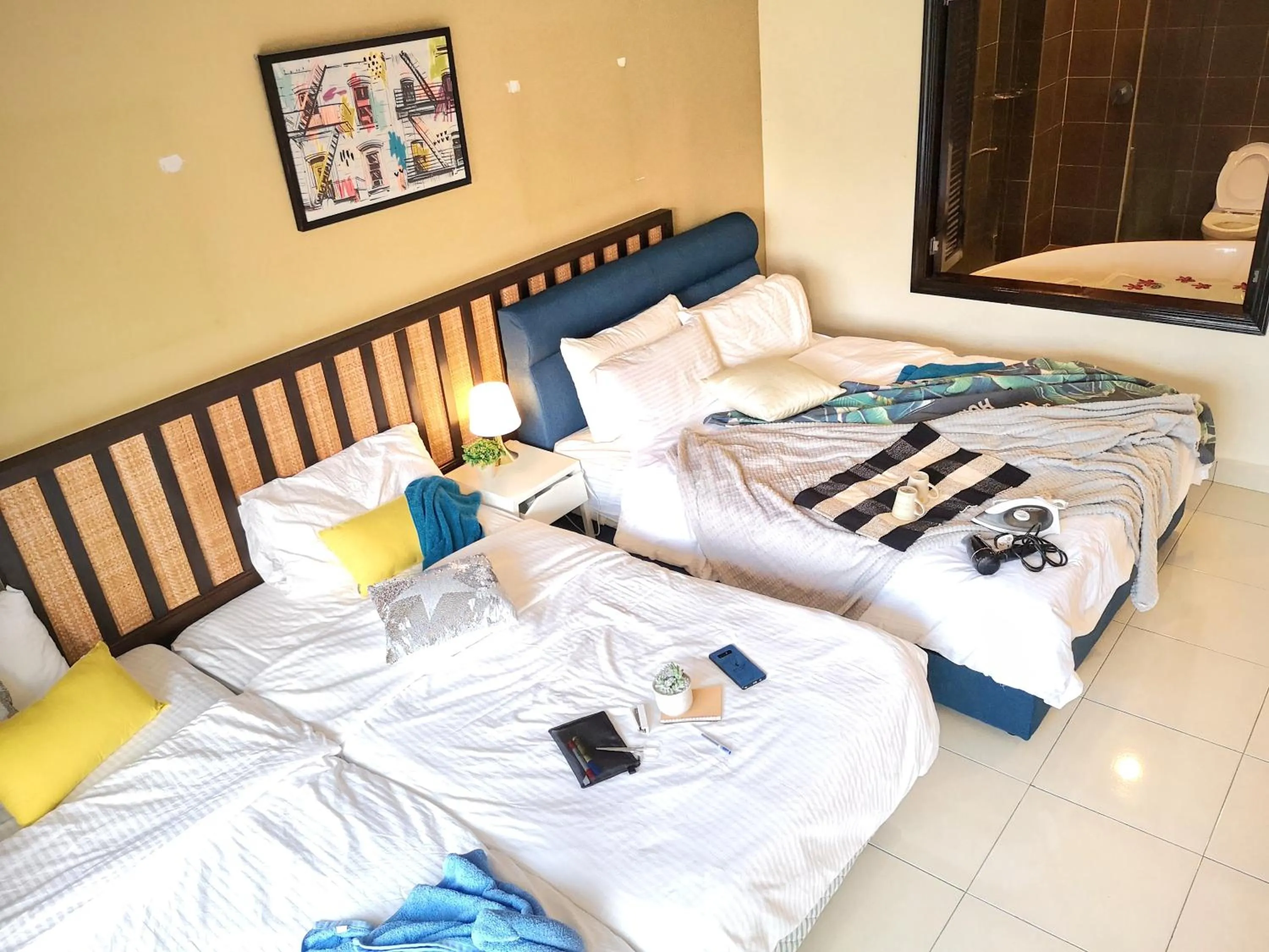 Bed in Gold Coast Morib Themepark View Studio