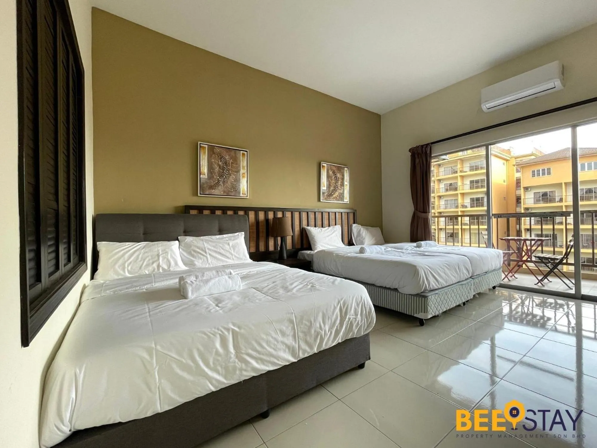 Bed in Gold Coast Morib Themepark View Studio