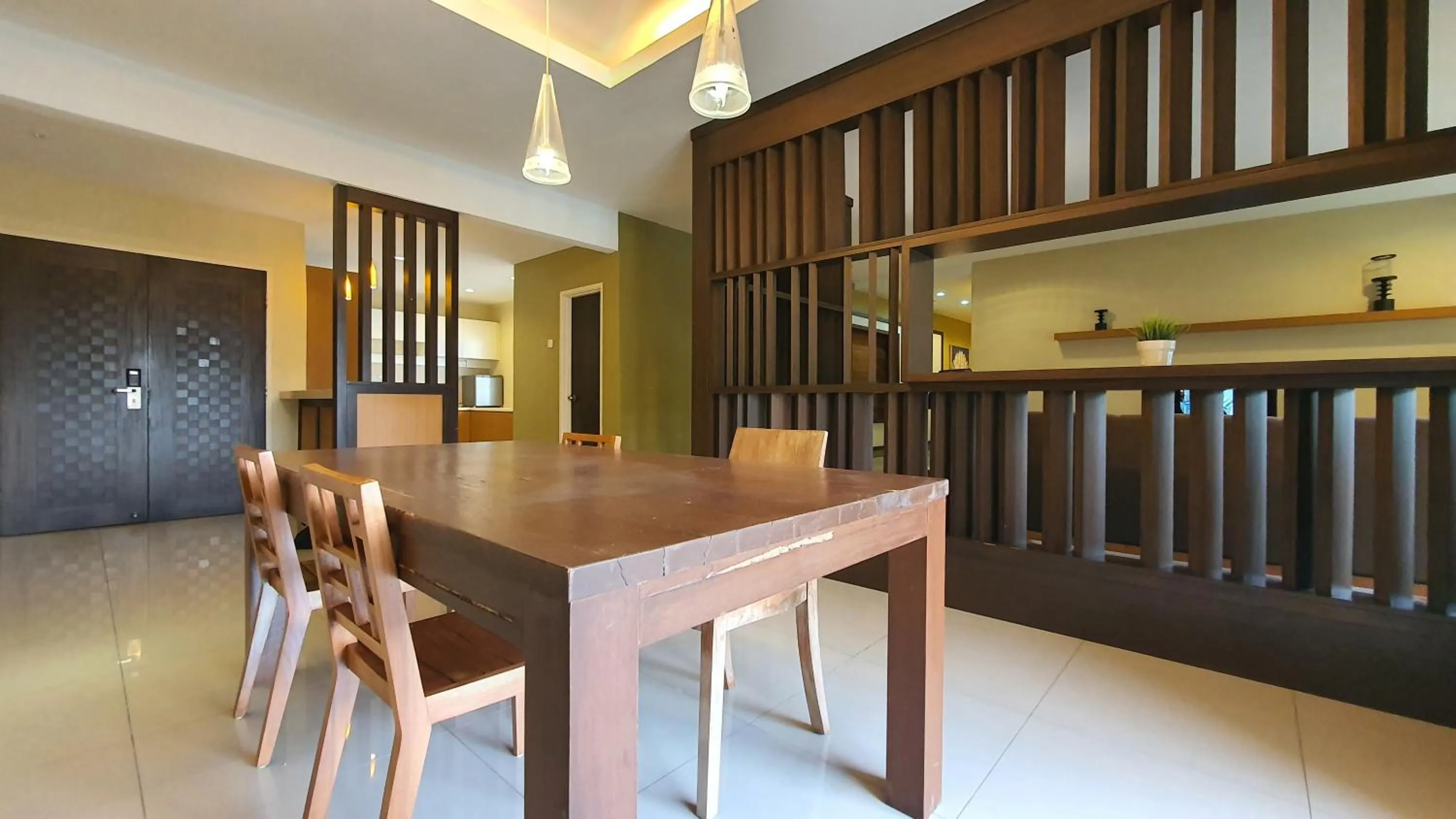 Dining area in Gold Coast Morib Themepark View Studio