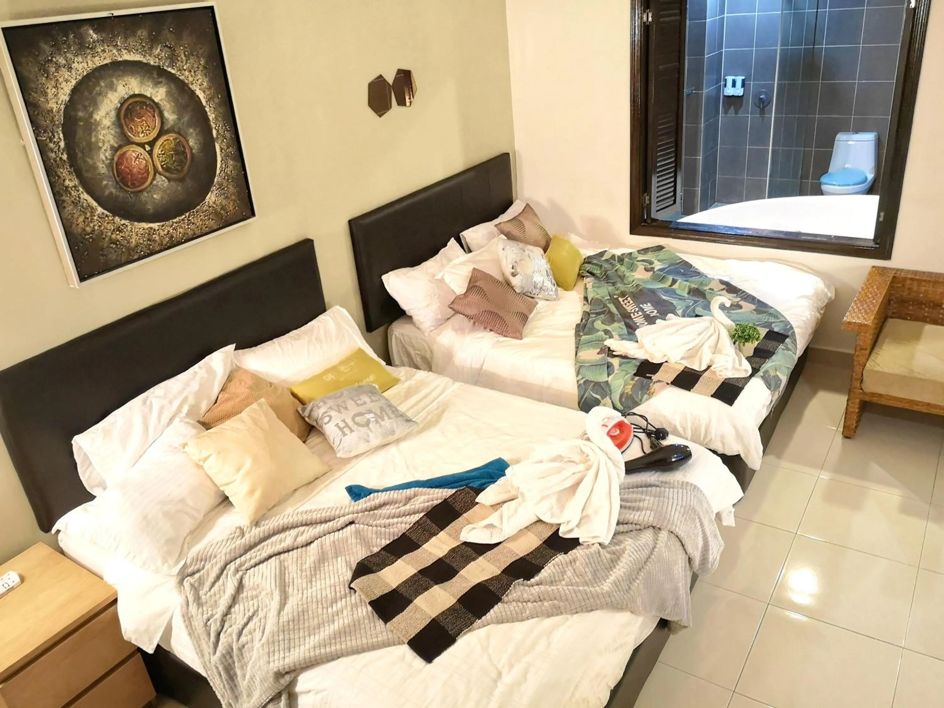 Bed in Gold Coast Morib Themepark View Studio